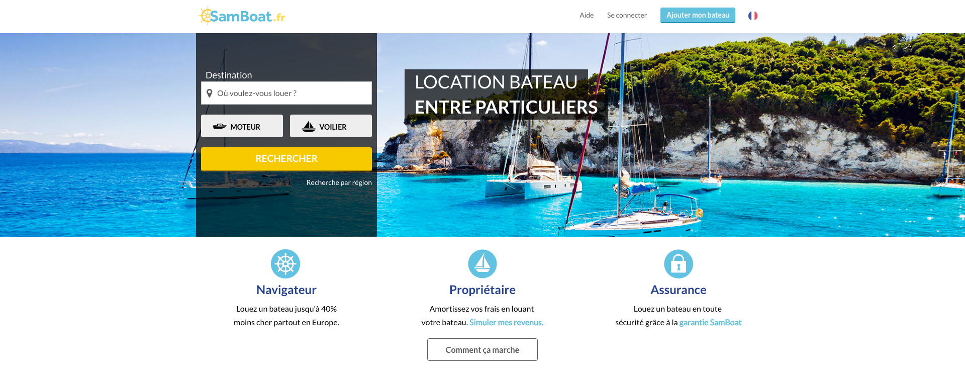Découvrez la location de bateau entre particuliers! — free download
