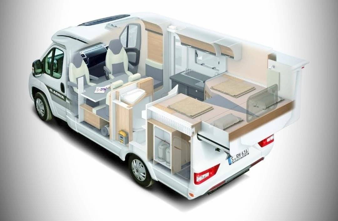 Adria Compact SLS mit Slide Out Ducato 2,3 l Multijet 120 ch.