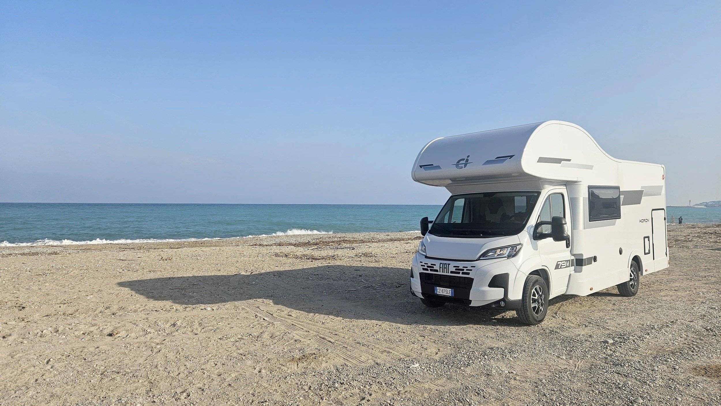 Vista del vehicle angle davanter  - Yescapa