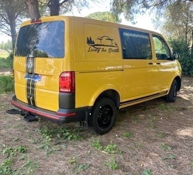 Vista de 3/4 Volkswagen - Yescapa