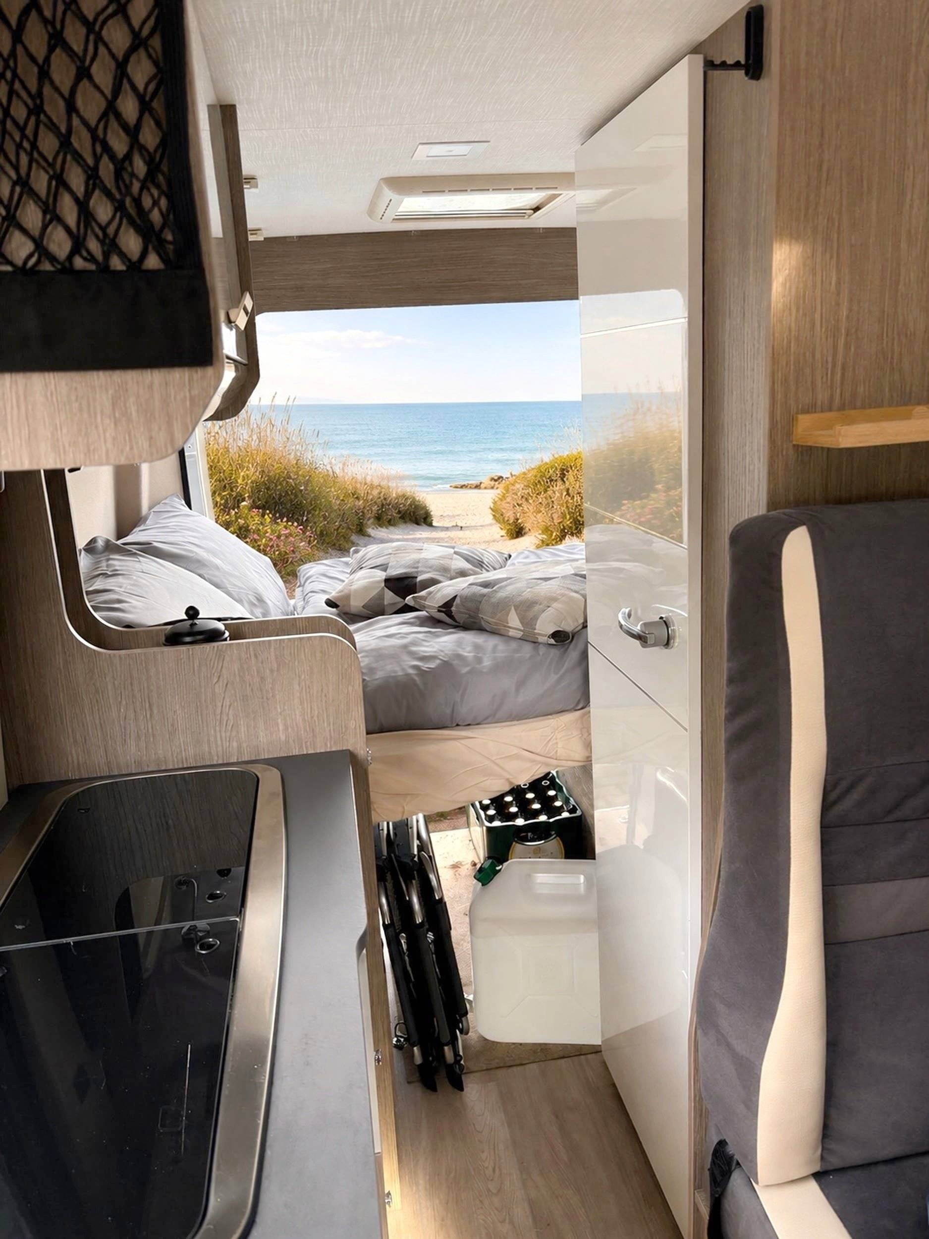 Plazas en cama Fiat Ducato 2,3 l Multijet 120ch. - Yescapa