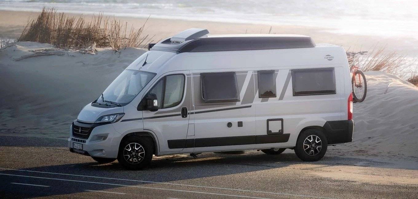 Front view from 3/4 Fiat CV600 Pro - Yescapa