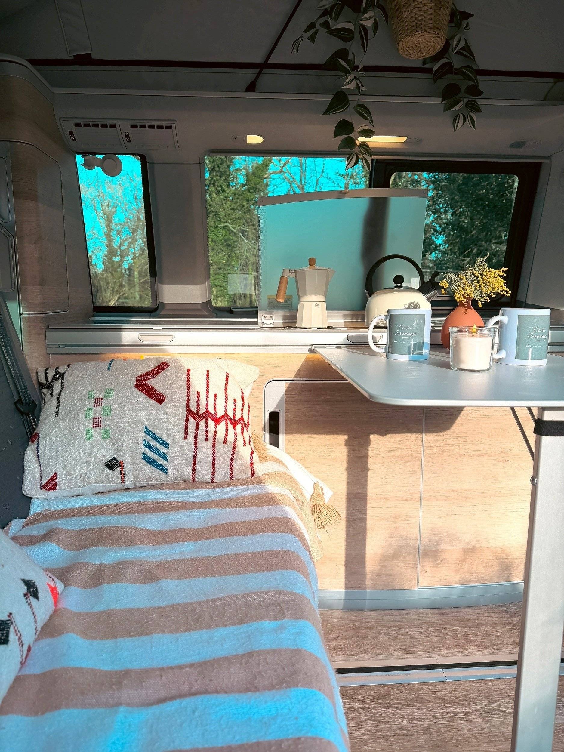 Kochnische Volkswagen California Océan - Yescapa