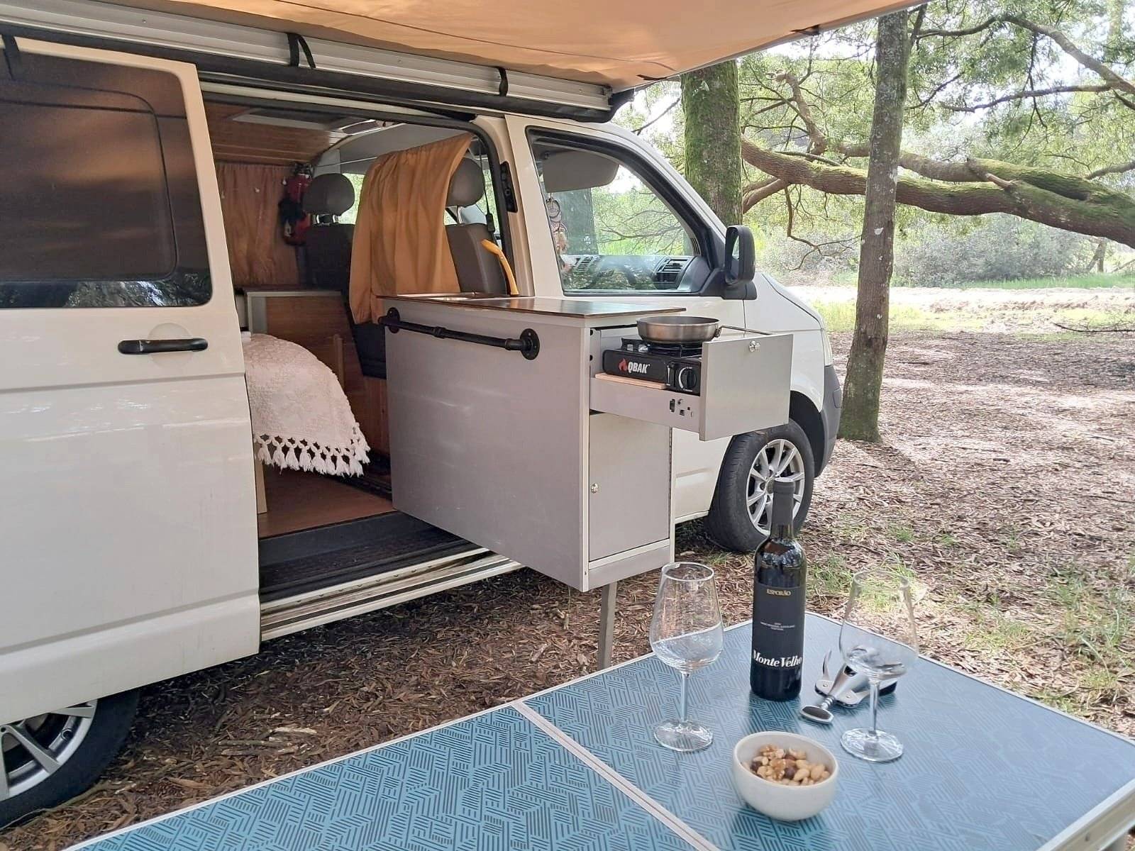 Coin cuisine Volkswagen Transporter T5 - Yescapa