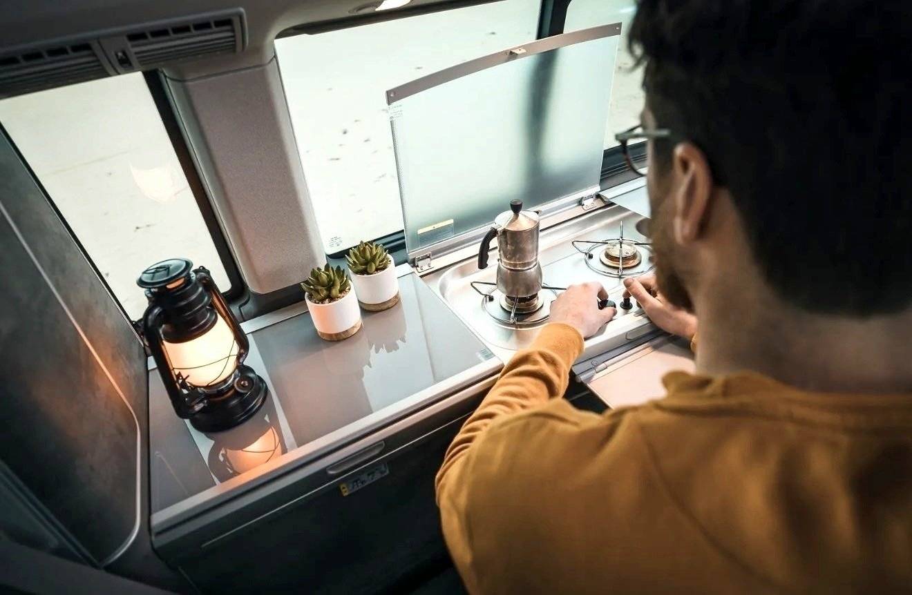 Cocina Volkswagen T6.1 California Ocean - Yescapa