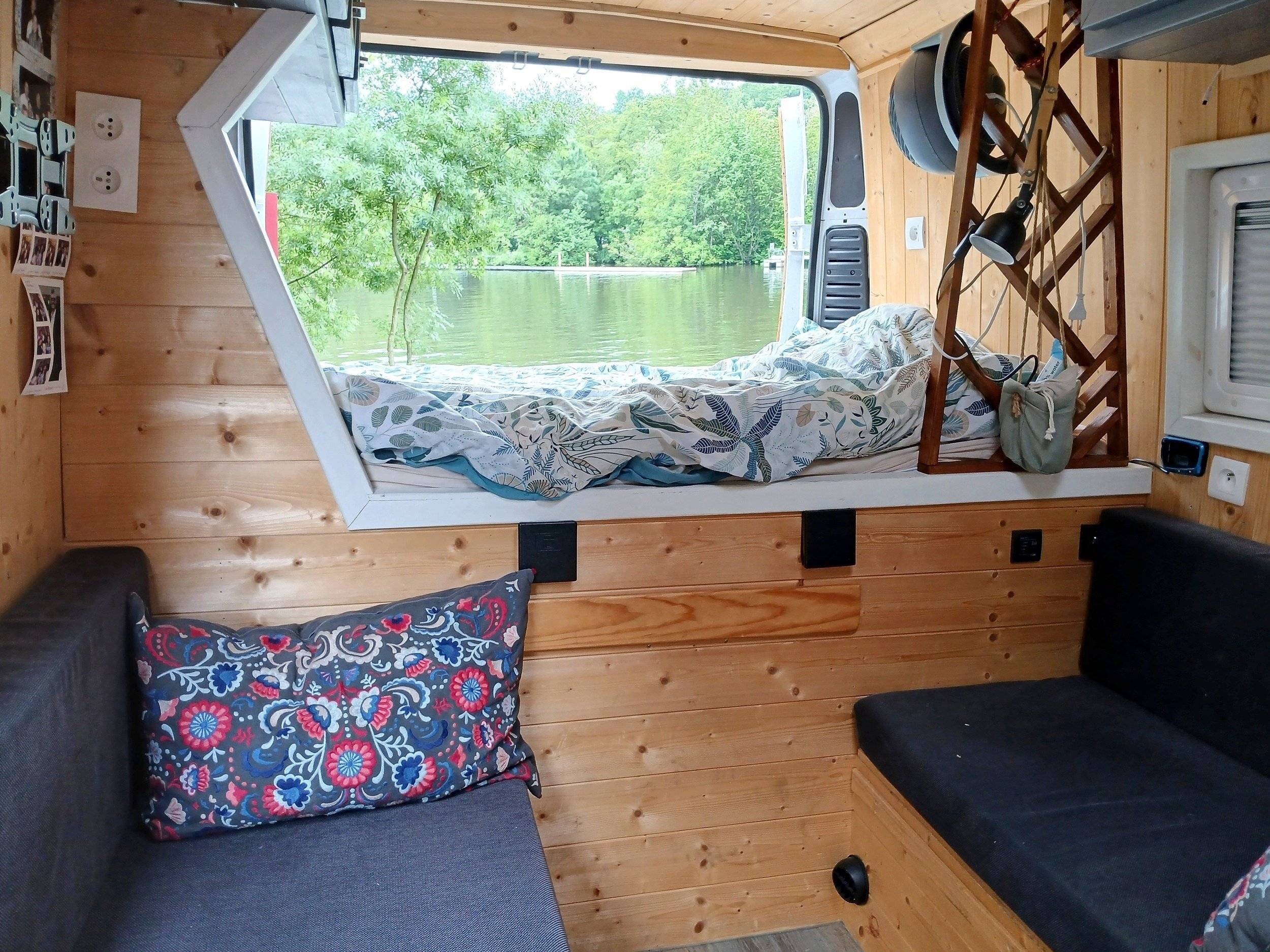Converted van 