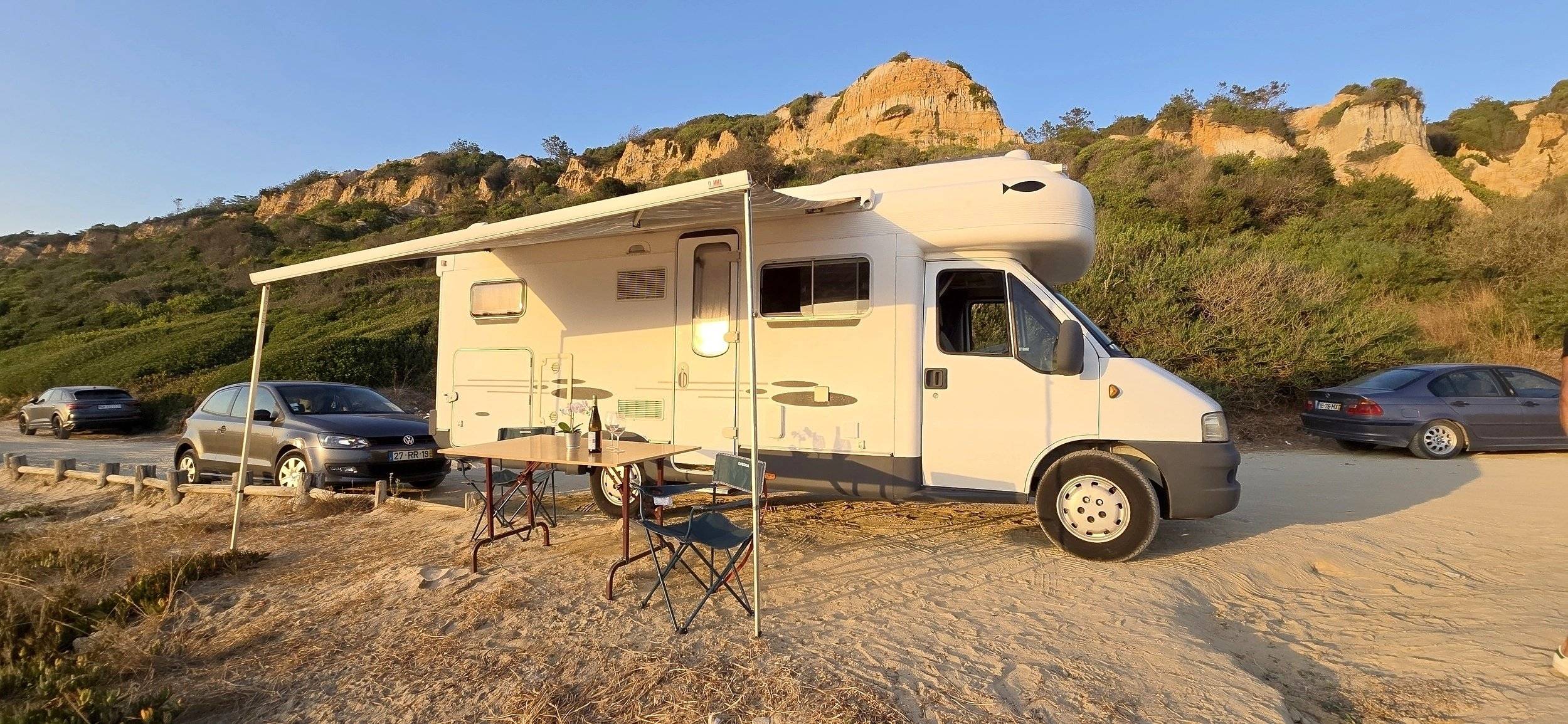 Vista frontale a ¾ Fiat Fiat ducato maxi 2.8jtd multijet - Yescapa