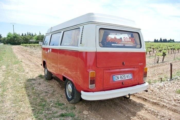 Vista posteriore Volkswagen - Yescapa