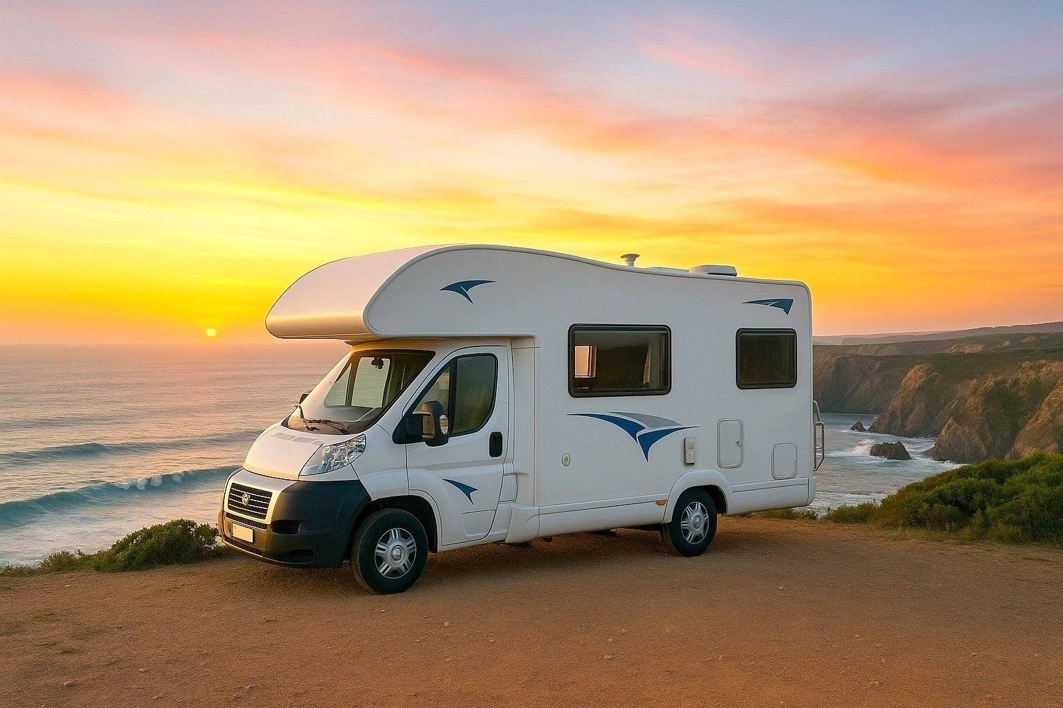 Front view from 3/4 Fiat FIAT DUCATO - Yescapa