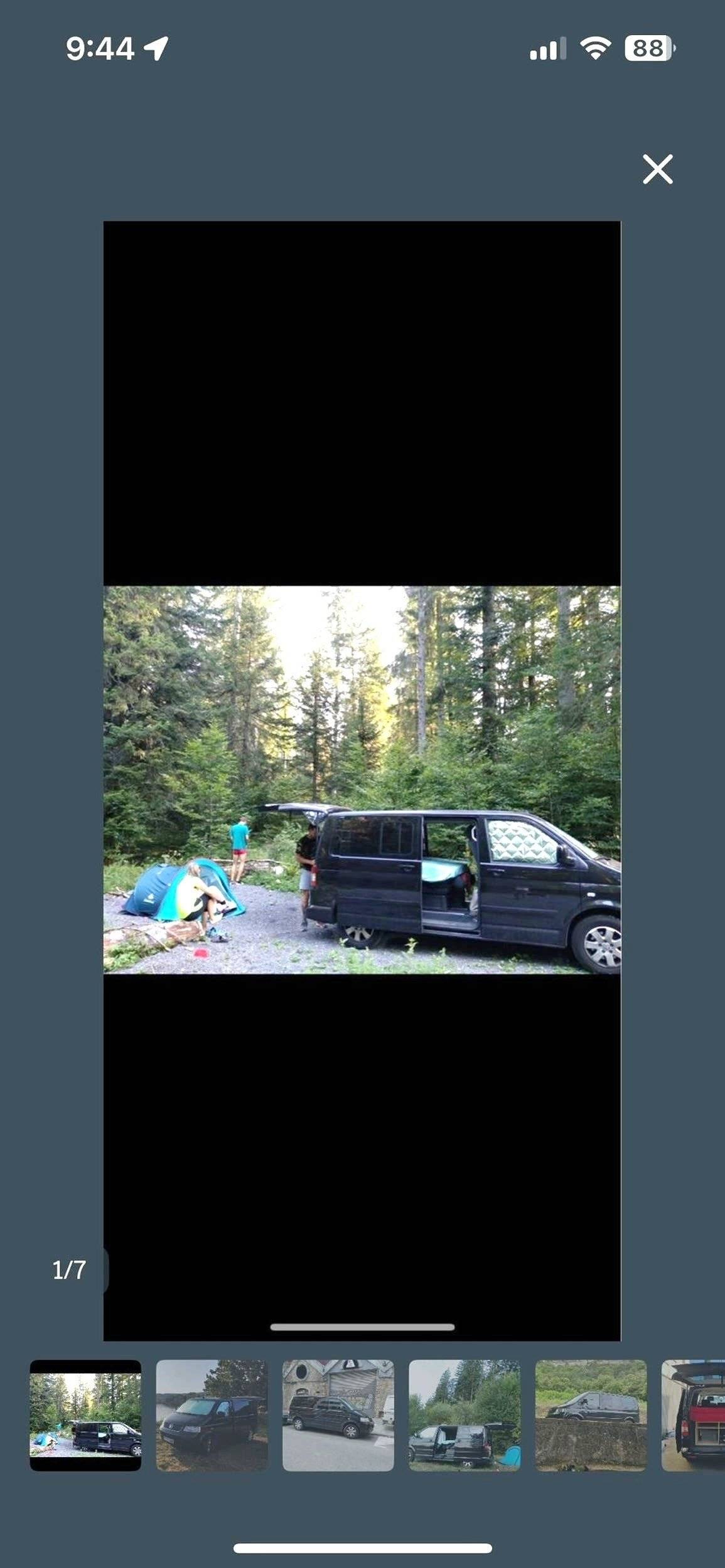 Área de jantar Volkswagen T5 2,5l 174 ch - Yescapa
