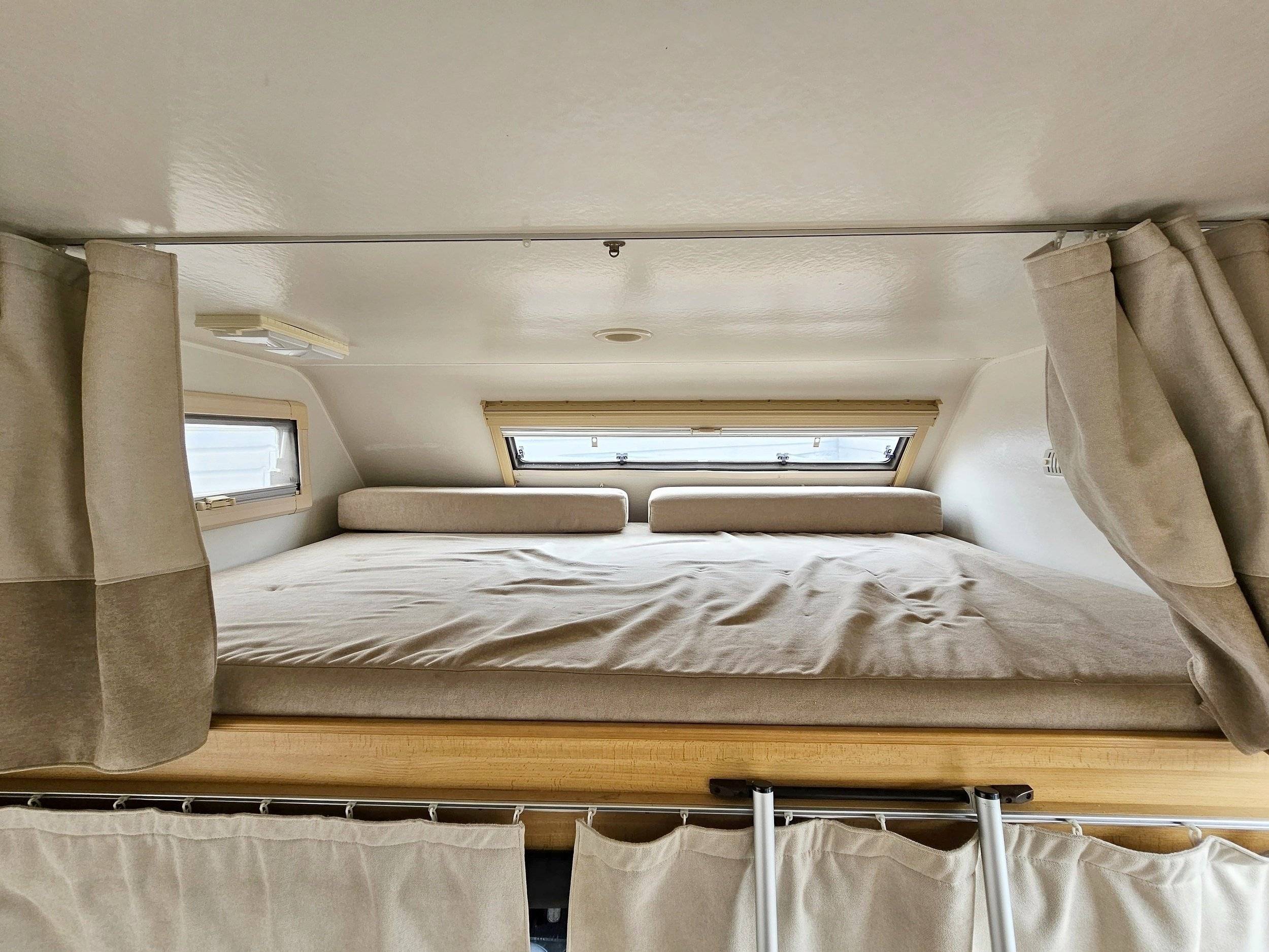 Schlafplätze Fiat Ducato - Yescapa