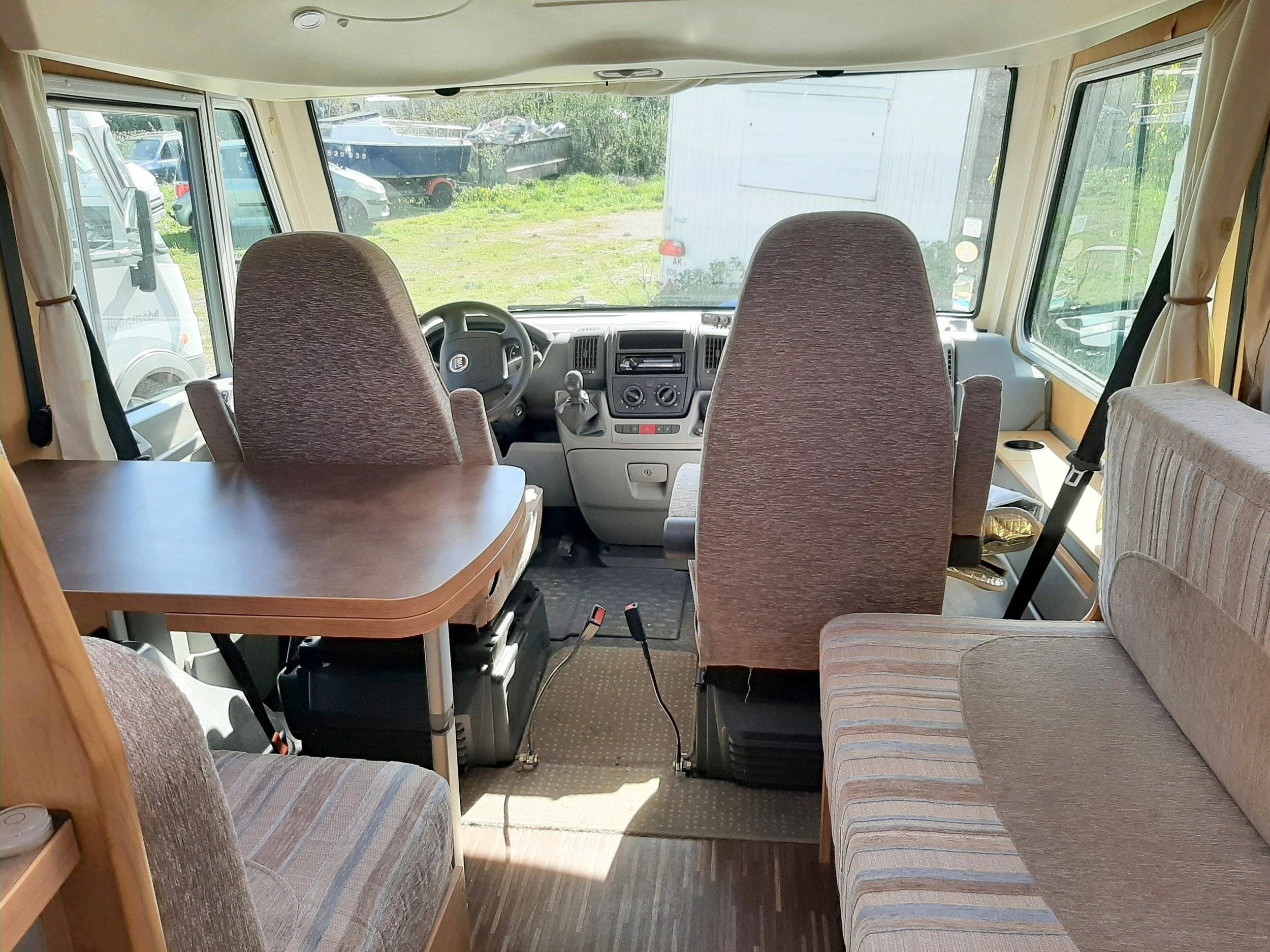 Área de jantar Fiat - Yescapa