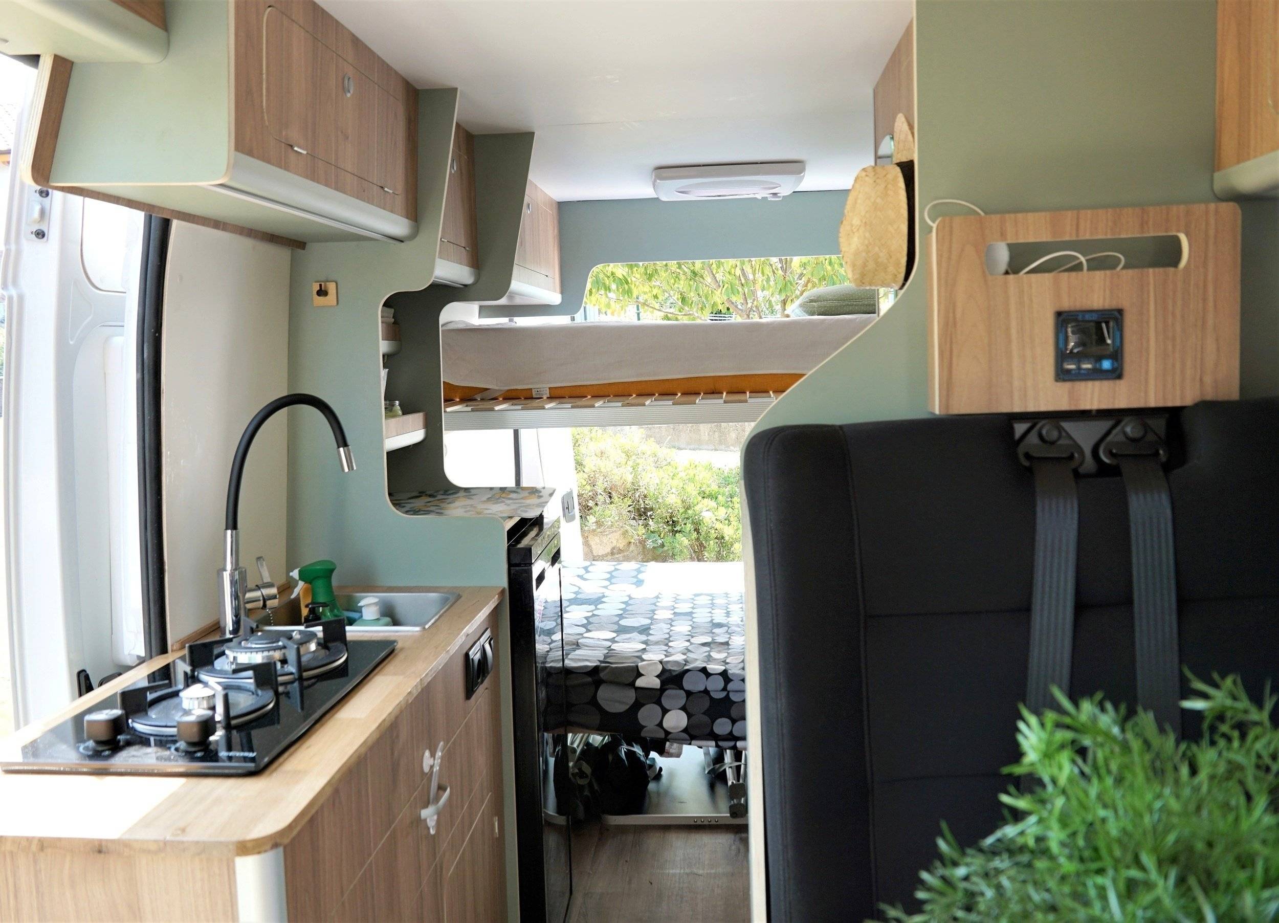 slaapplaatsen Fiat Ducato 140 cv - Yescapa