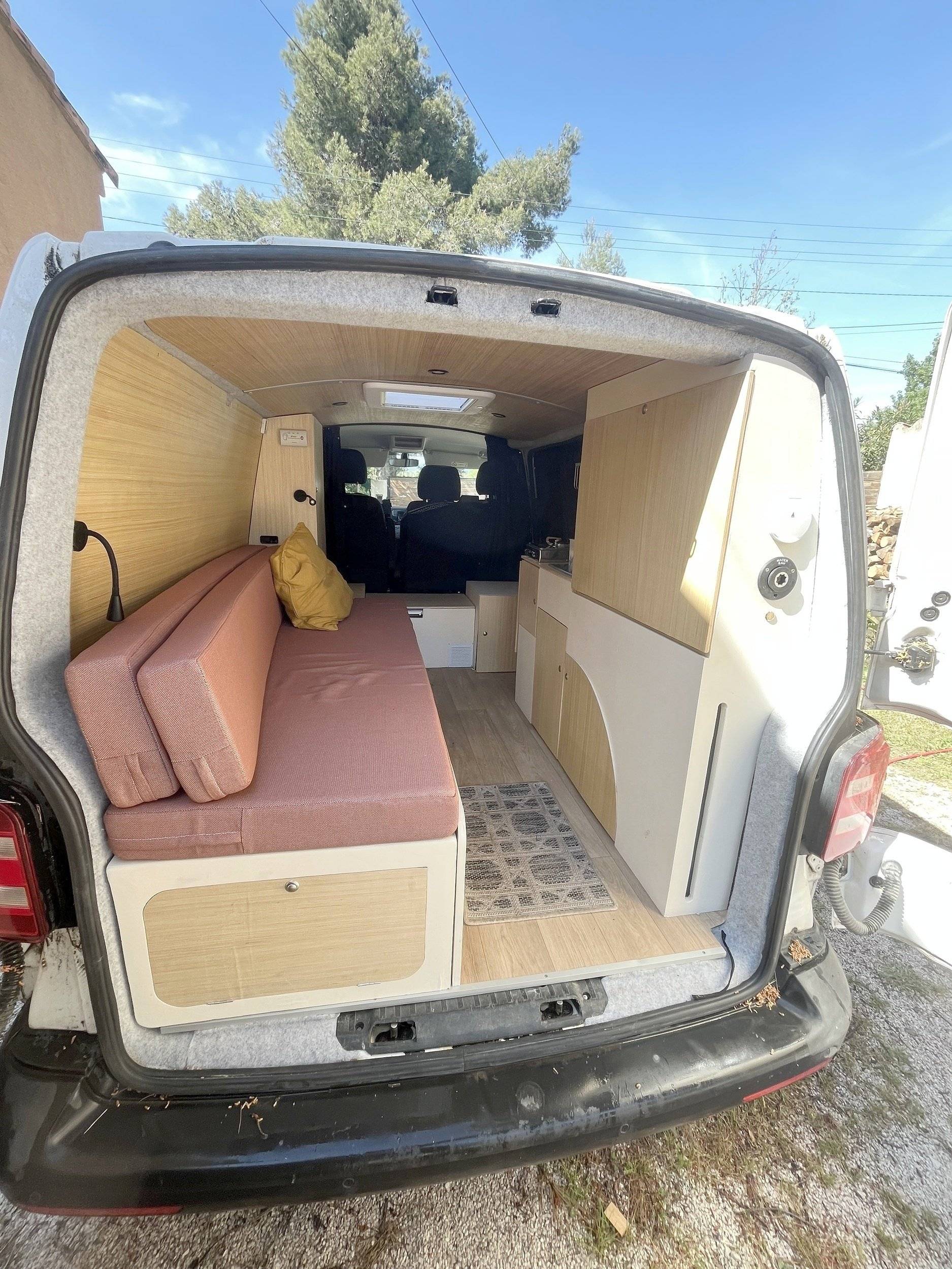 Schlafplätze Volkswagen T6 104 CV - Yescapa