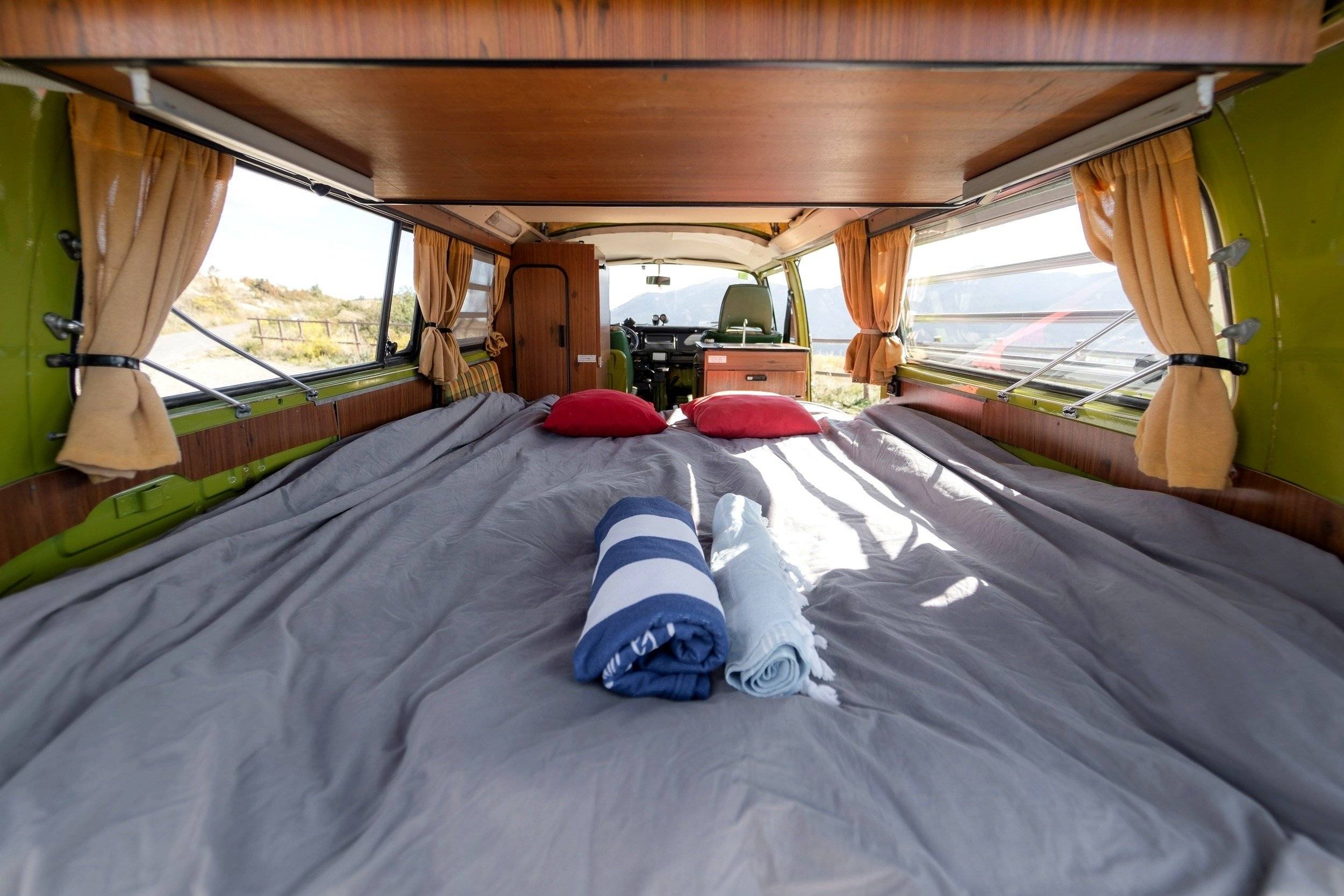 Schlafplätze Volkswagen T2 WESTFALIA ORIGINAL - Yescapa