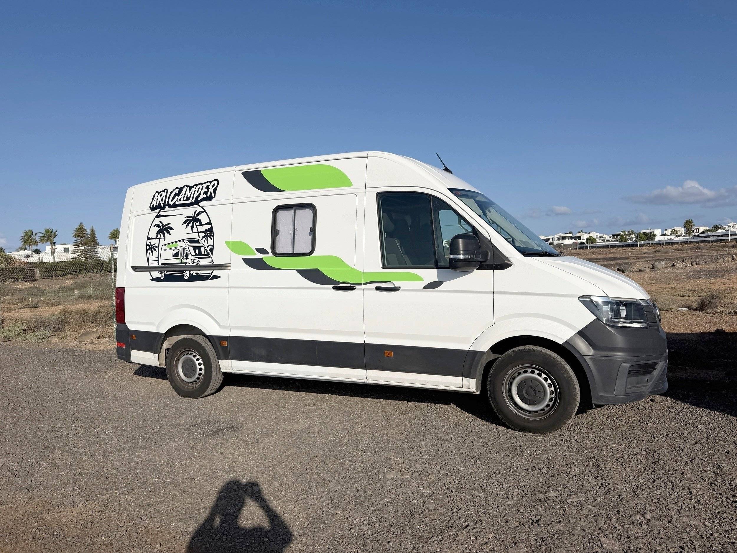 Vista frontale a ¾ Volkswagen 2,0 l 140 ch - Yescapa