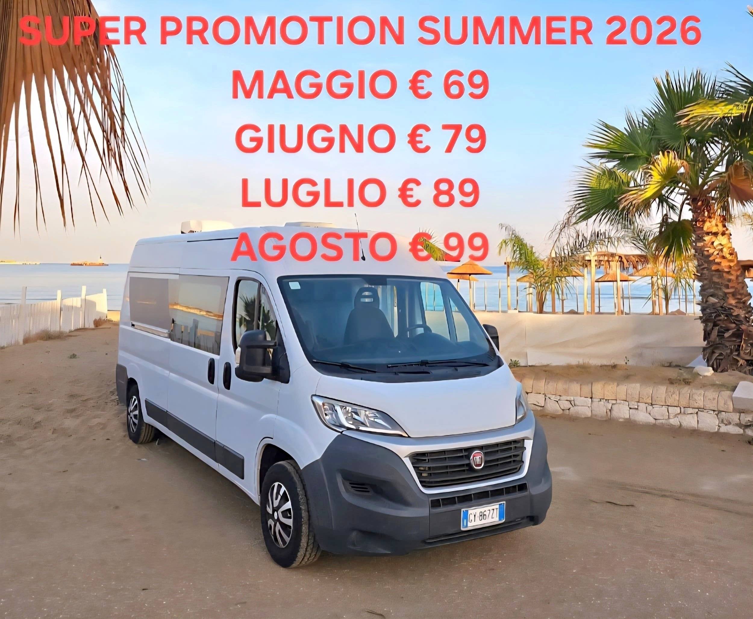 Vista de 3/4 Fiat FIAT DUCATO - Yescapa