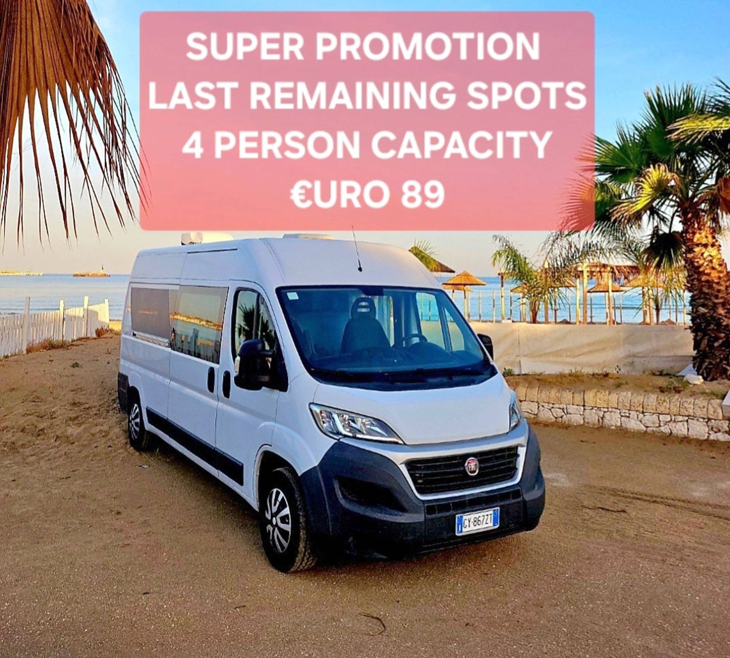 Vue avant de 3/4 Fiat FIAT DUCATO - Yescapa