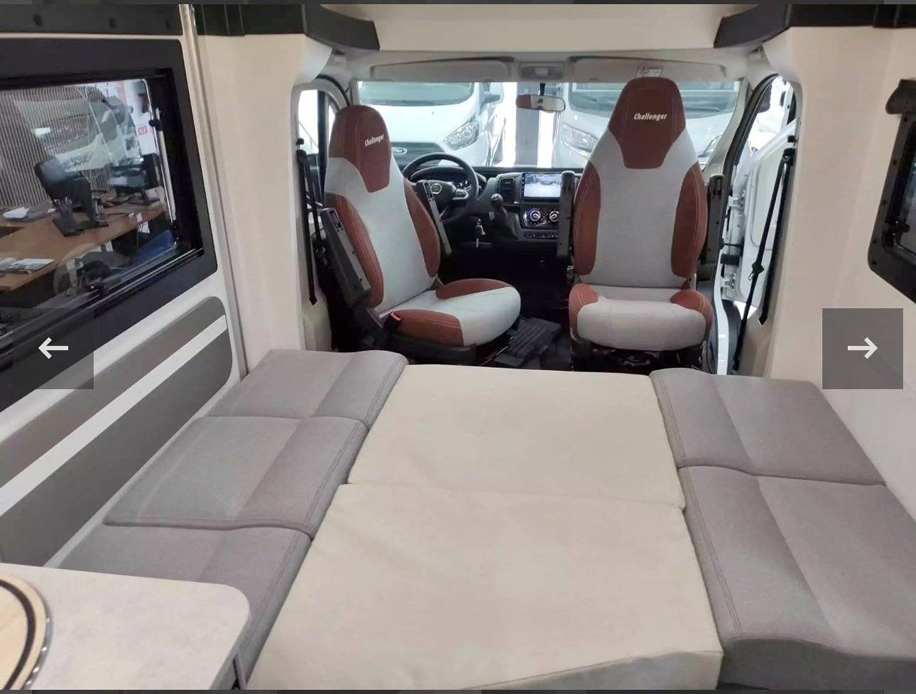 slaapplaatsen Fiat - Yescapa