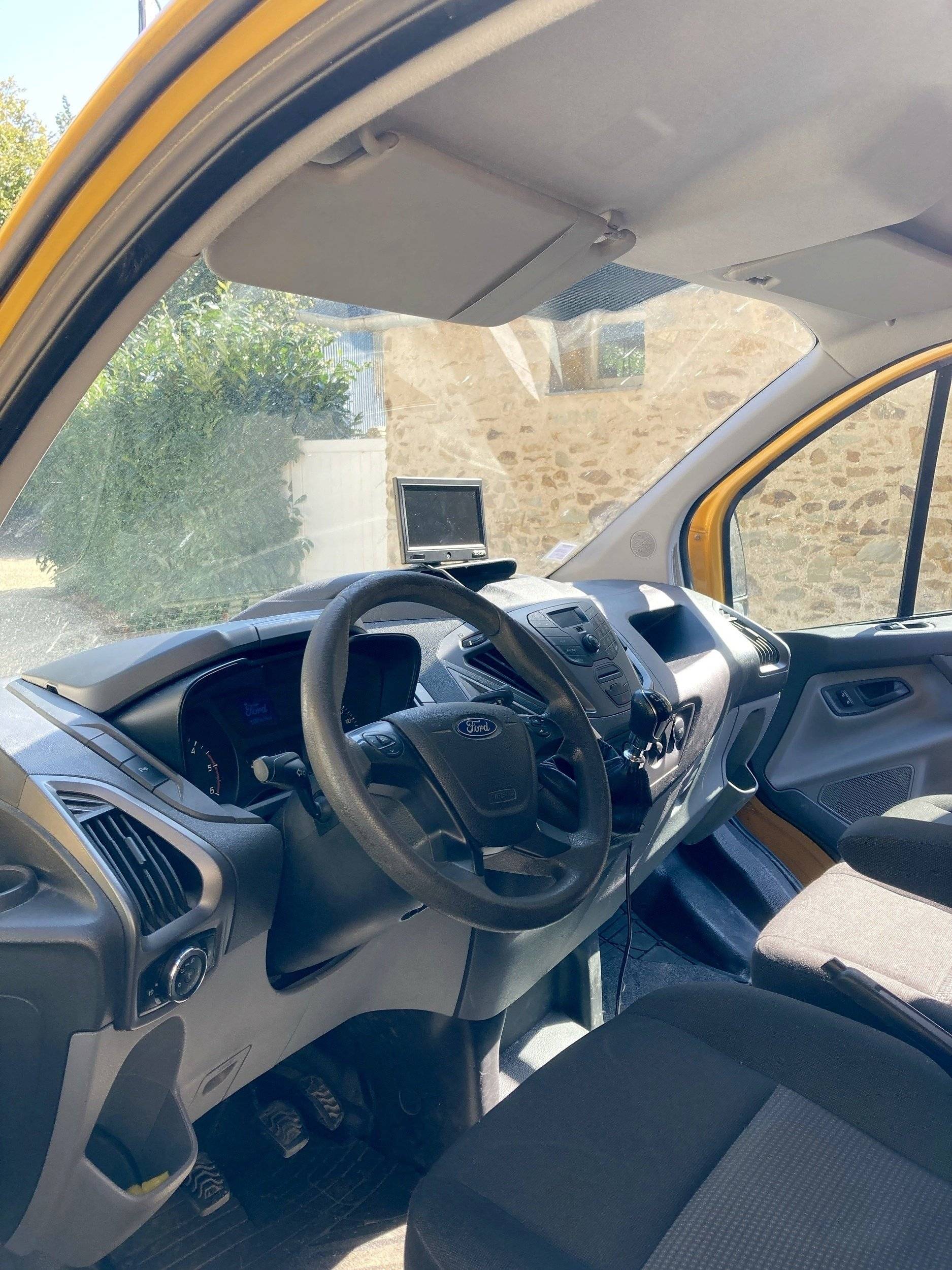 Bestuurderplaats Ford Transit custom - Yescapa