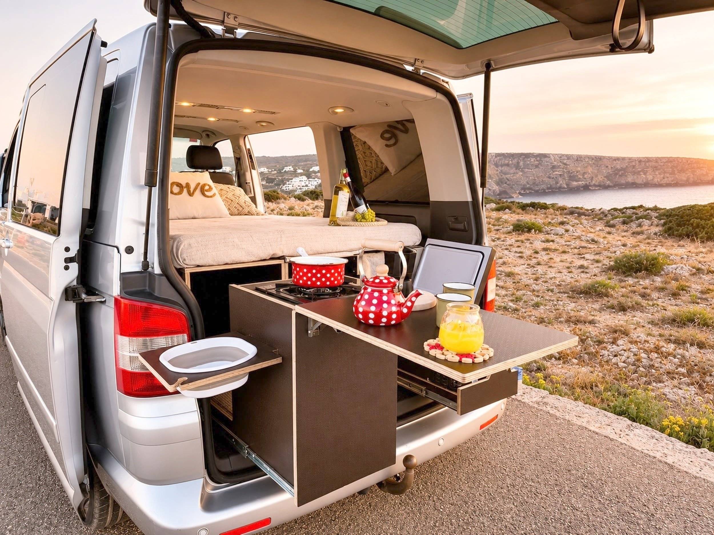 Plazas en cama Volkswagen - Yescapa