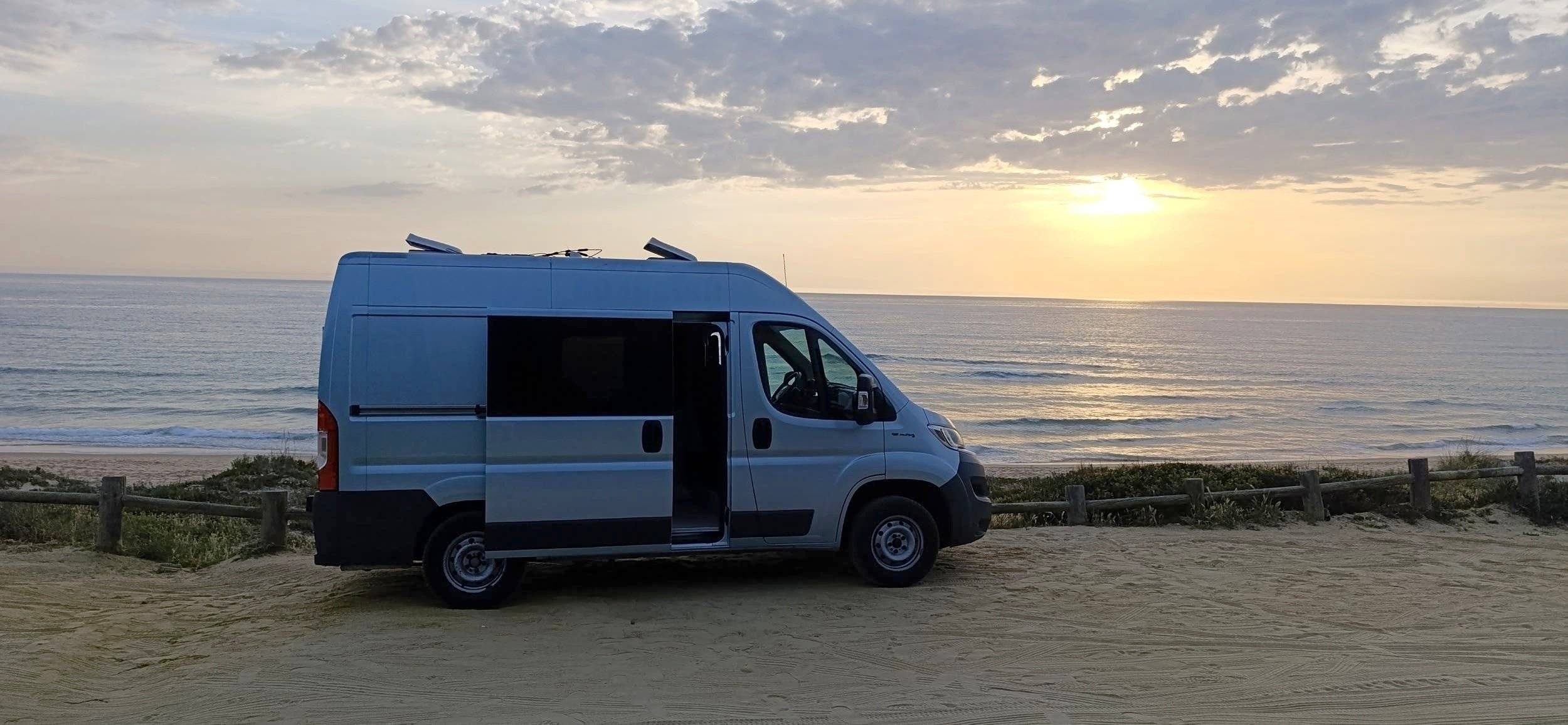 Voorkant 3/4 Fiat - Yescapa