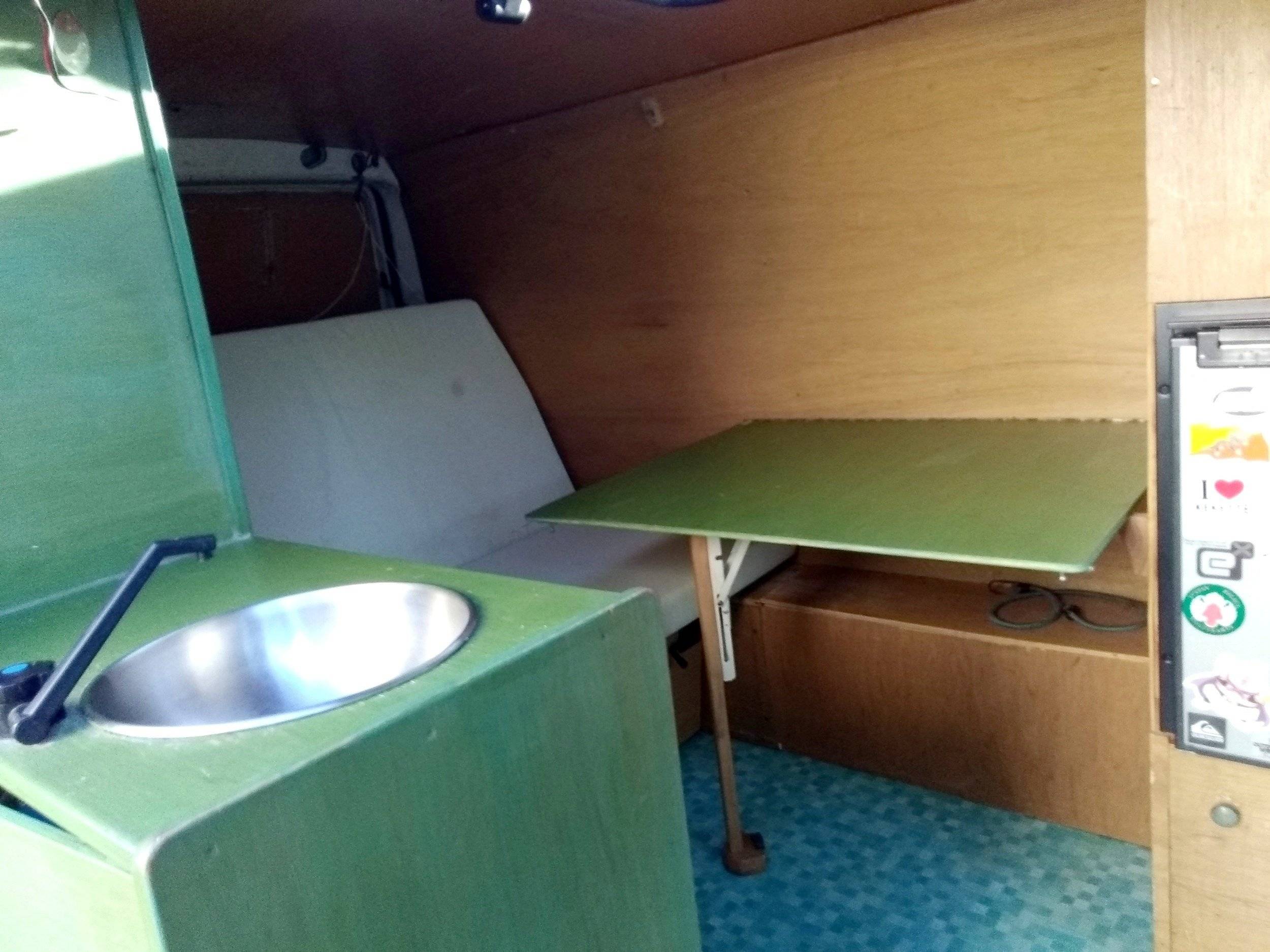Berth Volkswagen - Yescapa