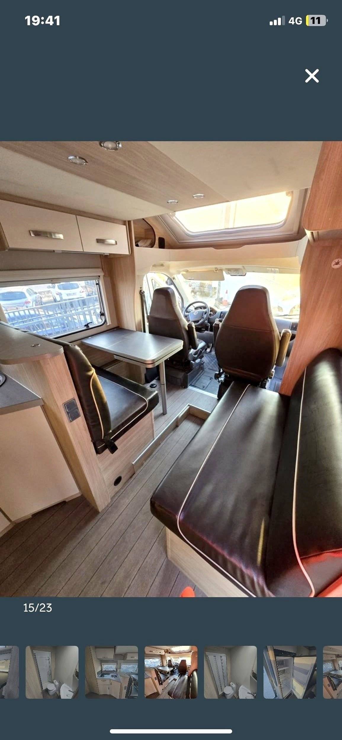 Dinette Fiat 2,3 l 130 ch. - Yescapa
