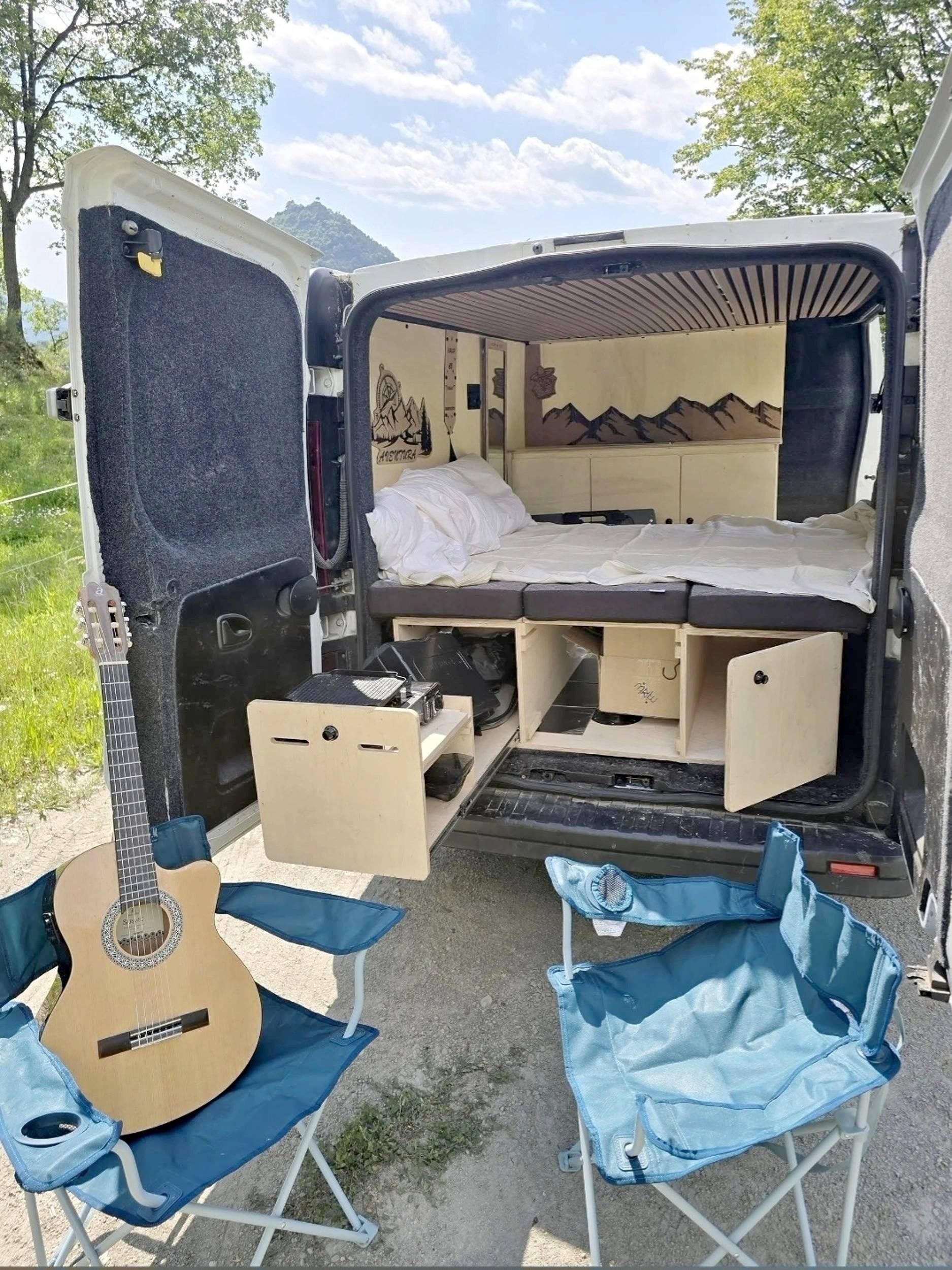 Couchages Renault Trafic - Yescapa