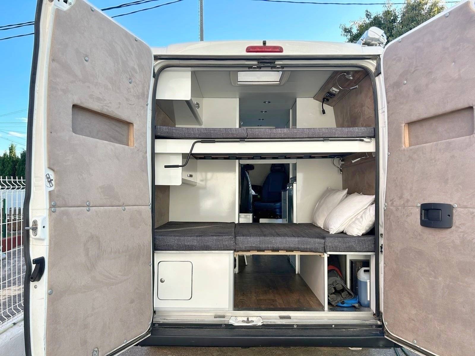 Schlafplätze Peugeot Boxer - Yescapa