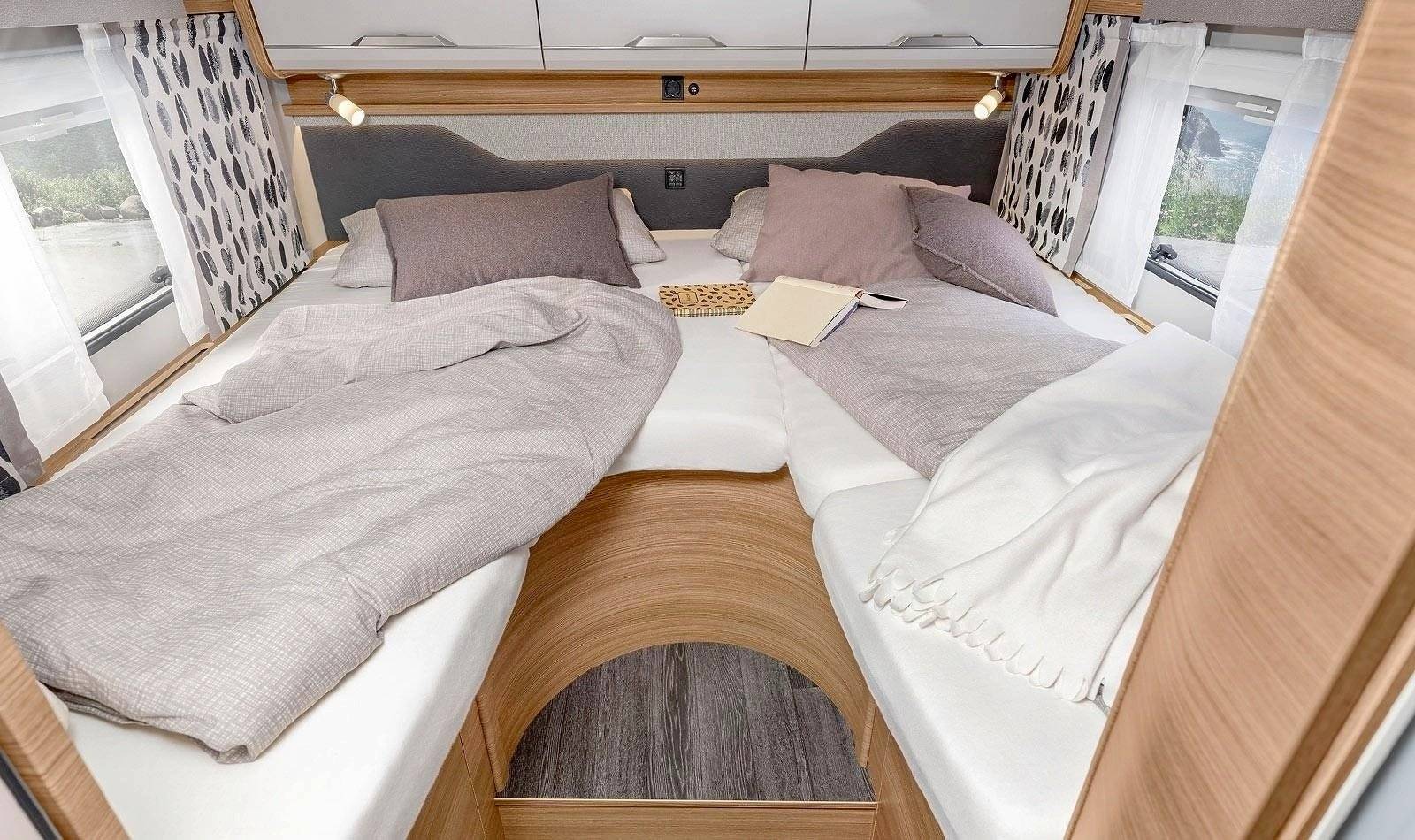 Slaapplaatsen Fiat Fiat Ducato - Yescapa