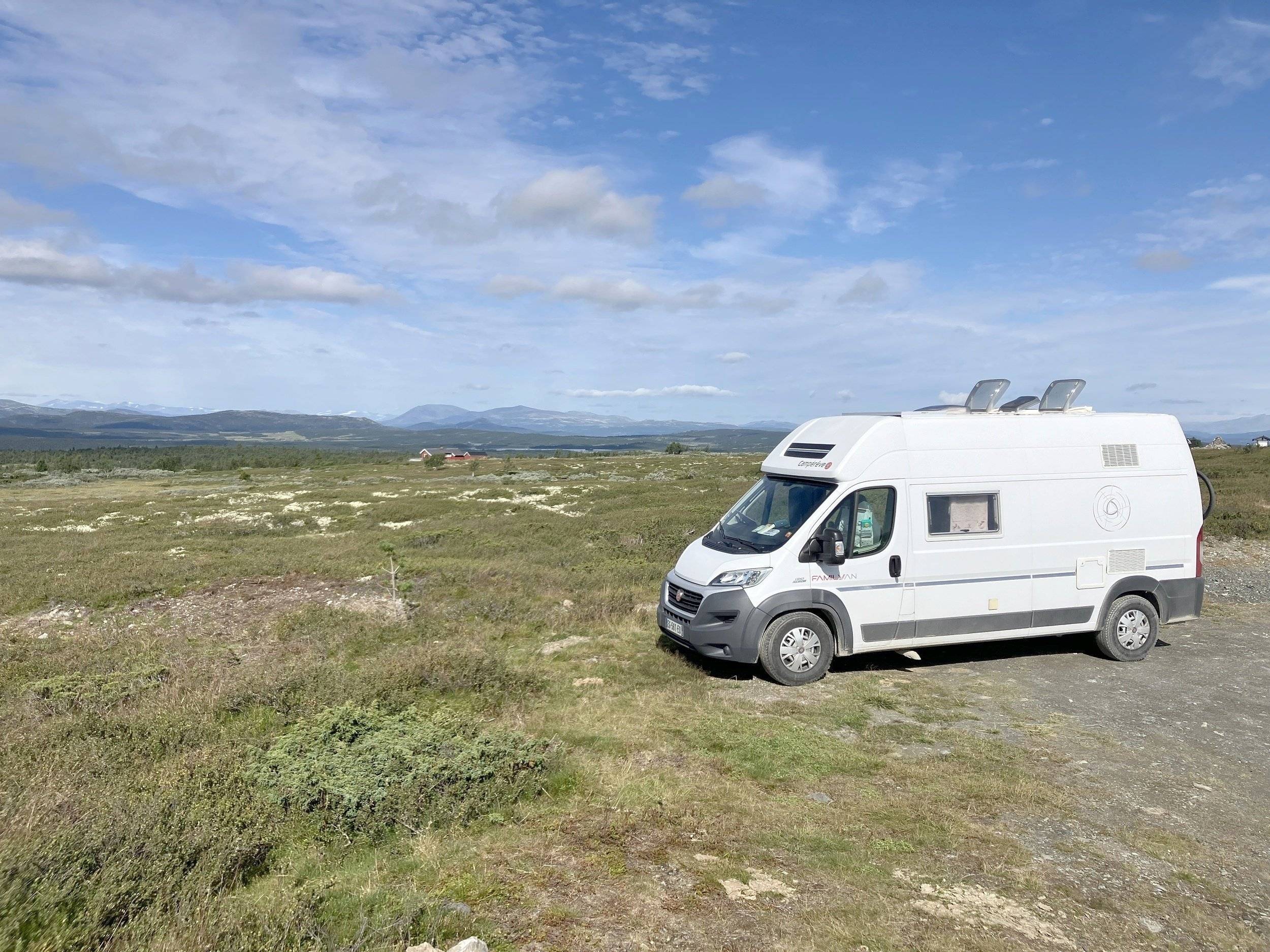 Voorkant 3/4 Fiat - Yescapa