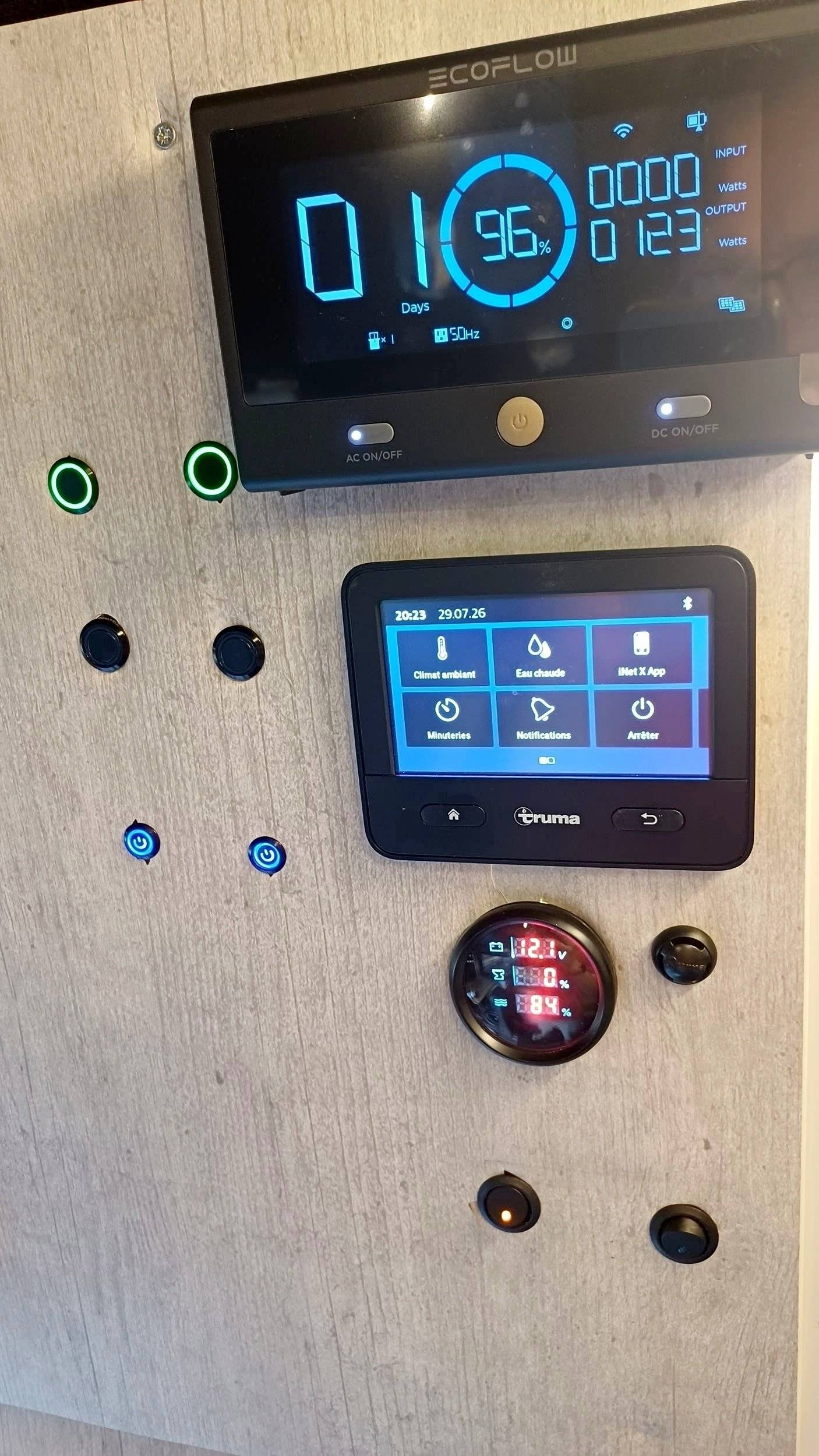Van 6 places Autonomie maximale