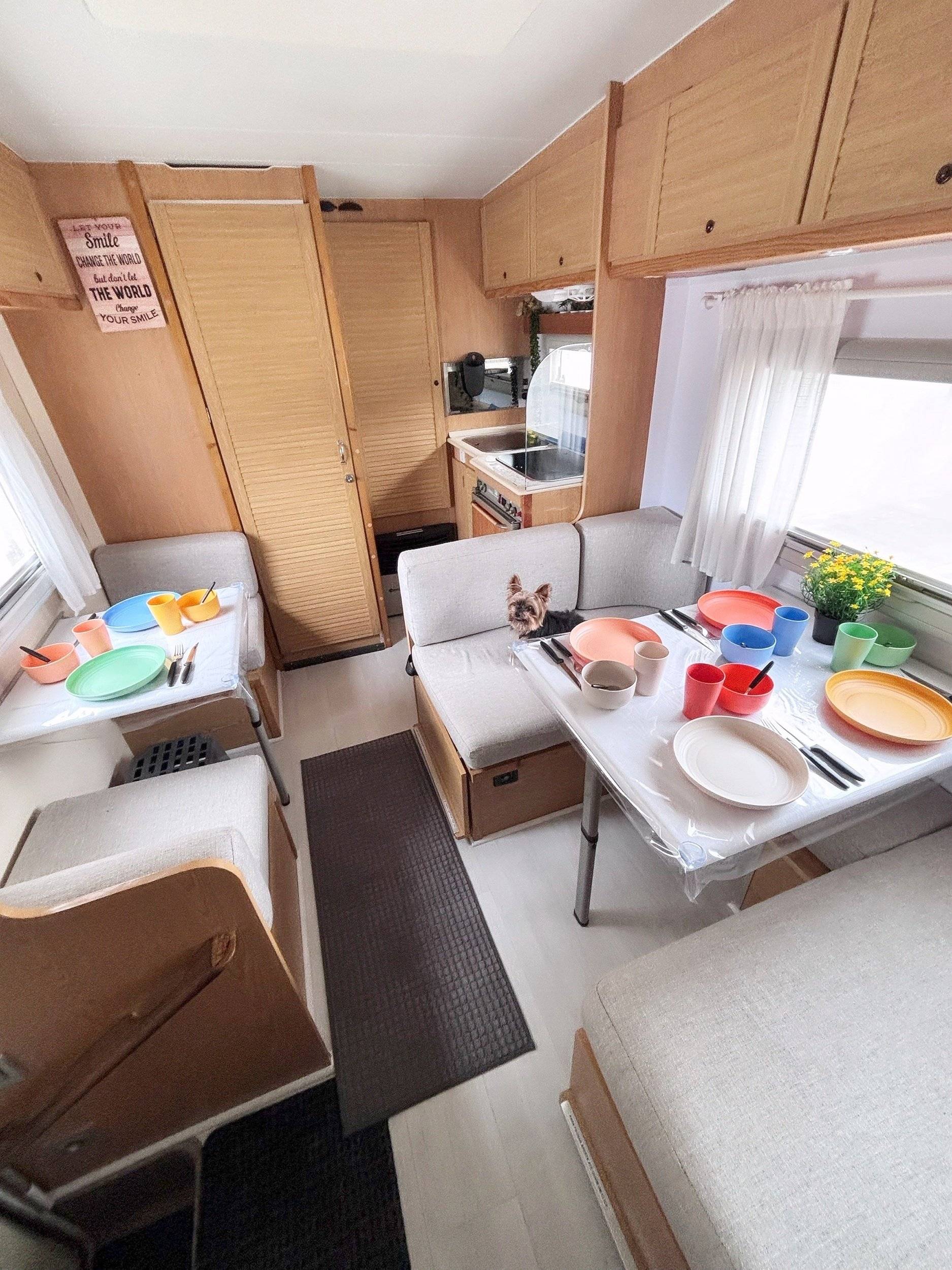 Dinette Fiat Ducato - Yescapa
