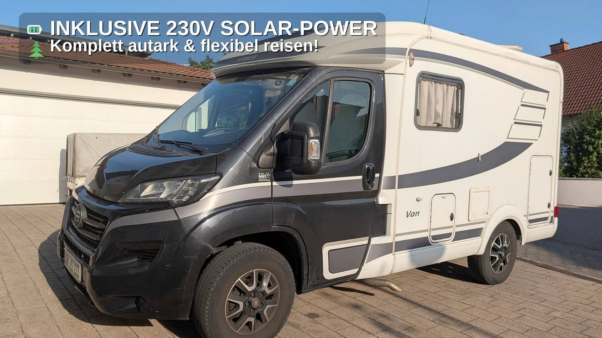 schräge Vorderansicht Fiat Ducato 2,3 l 130 ch - Yescapa