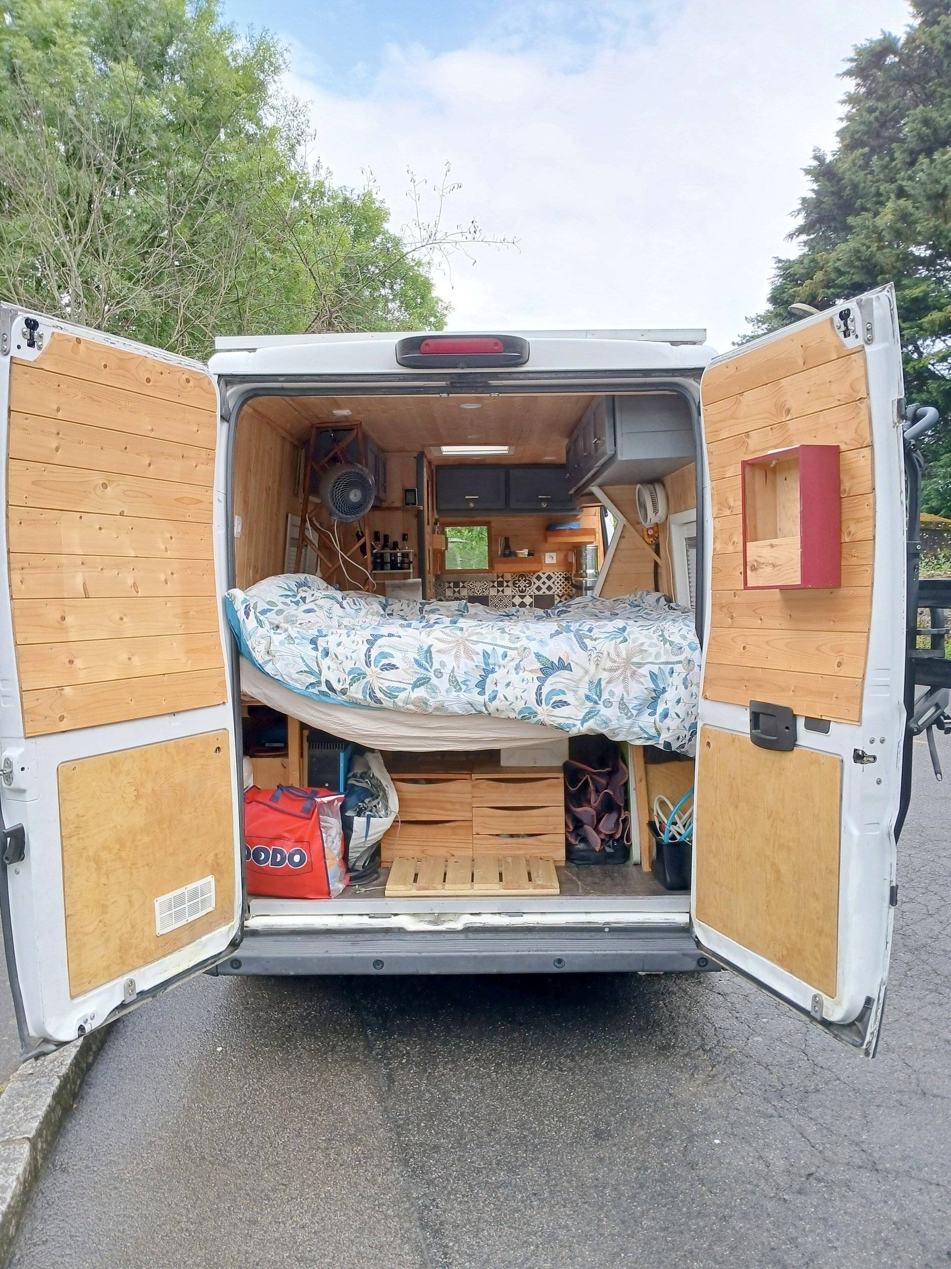 Converted van 