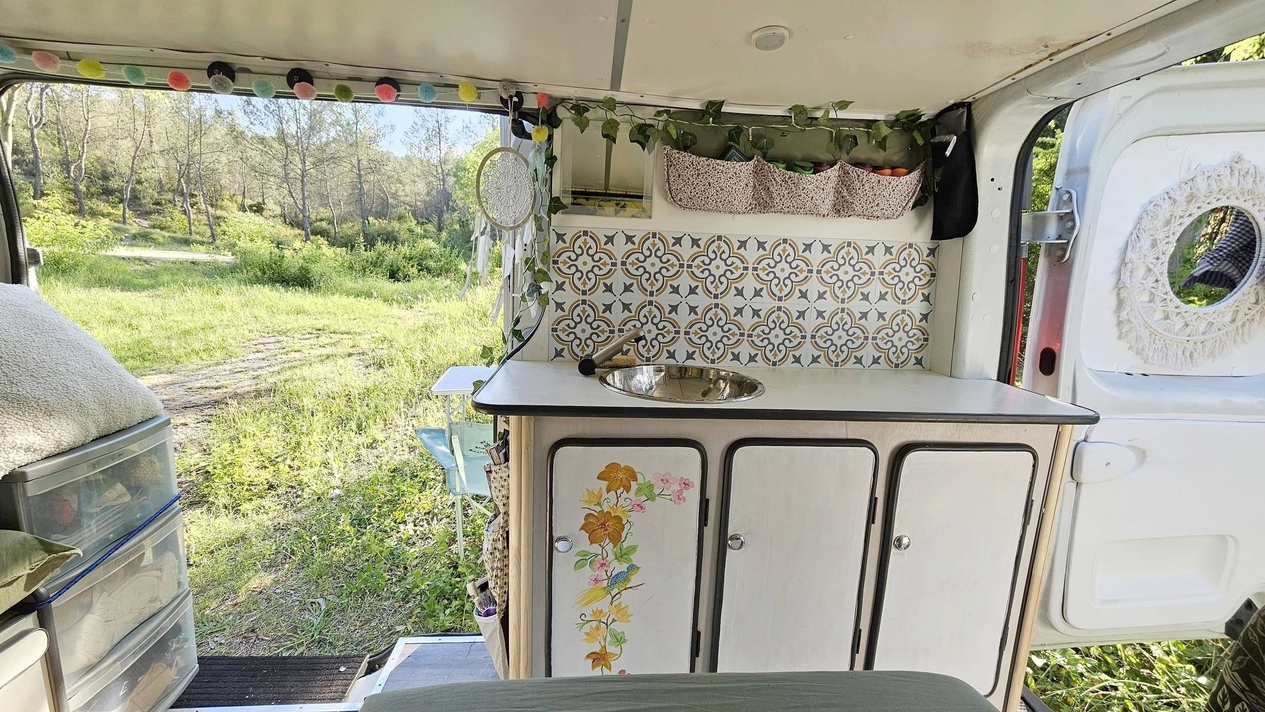 Converted van 