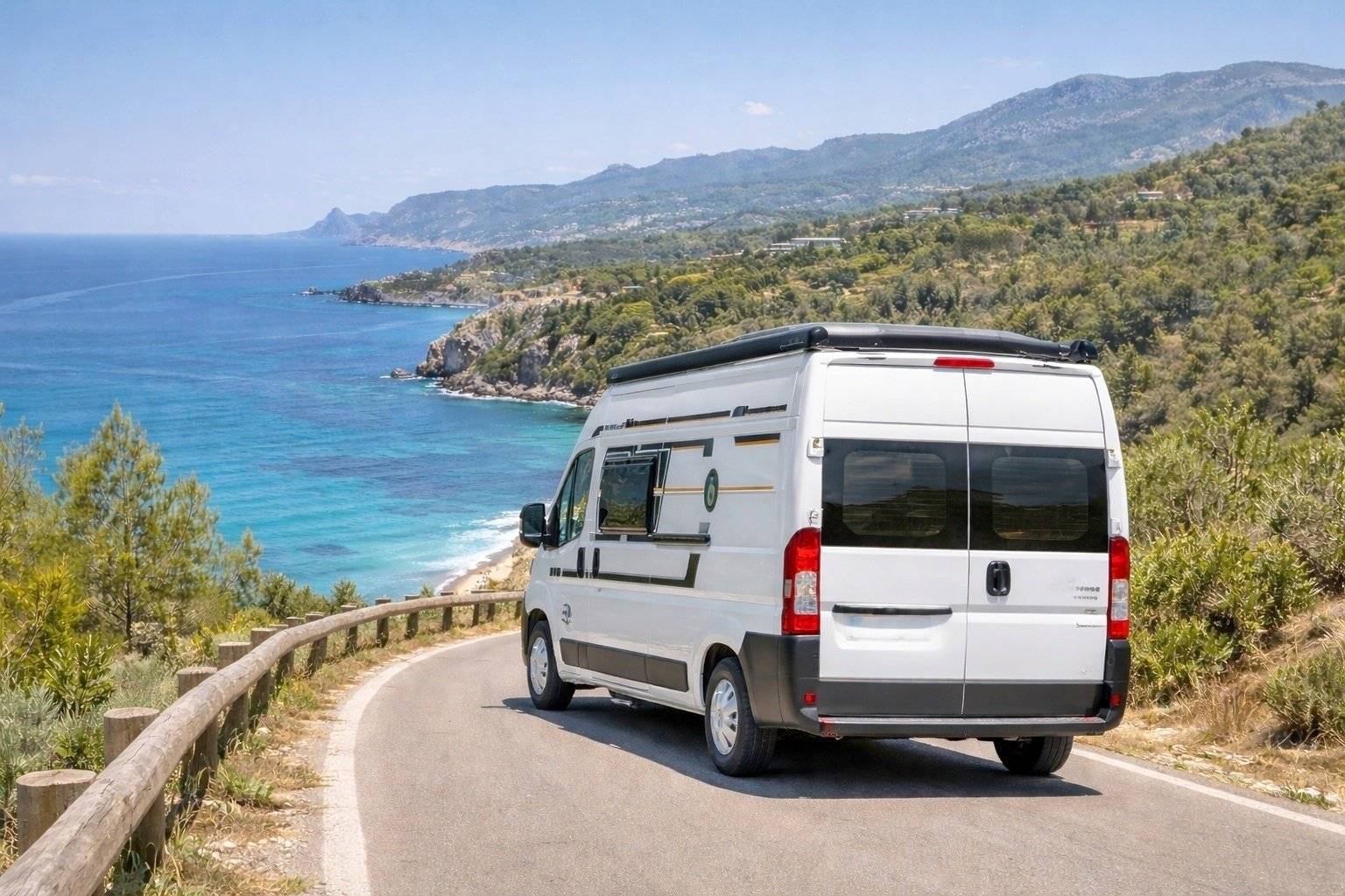 Vista del vehículo ángulo delantero Citroën 2.2L 140CV - Yescapa