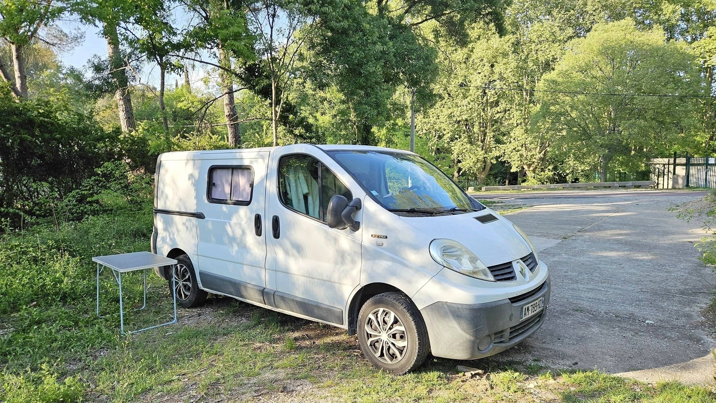 Converted van 
