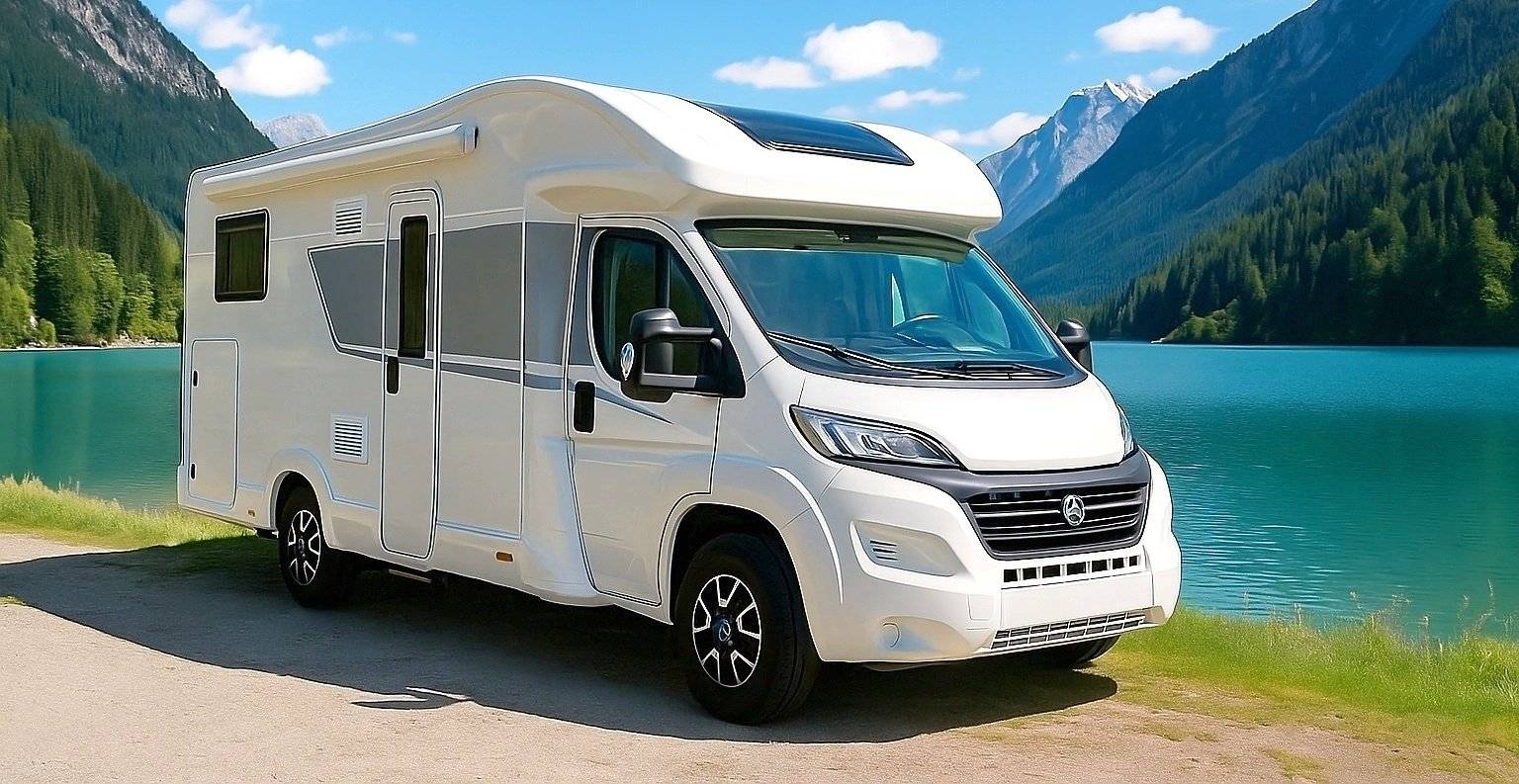 Front view from 3/4 Fiat Fiat Ducato 140 CV - Yescapa