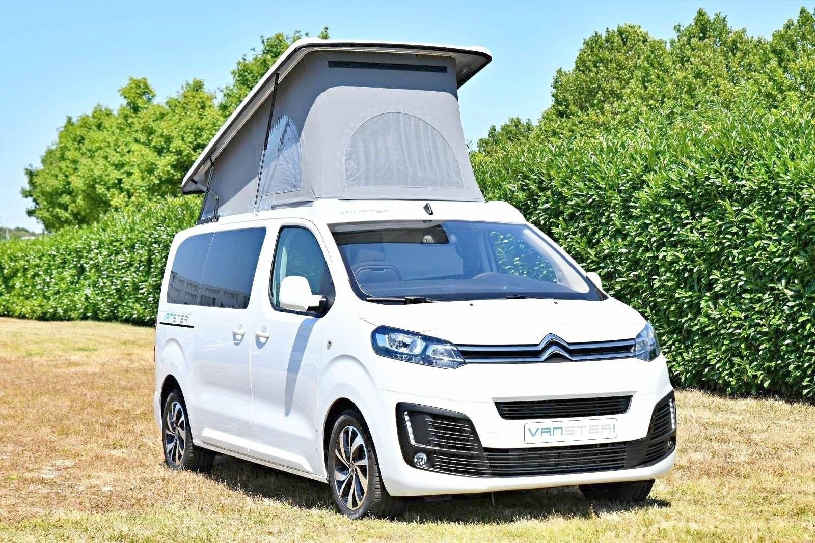 Vue avant de 3/4 Citroën Citroën jumpy - Yescapa