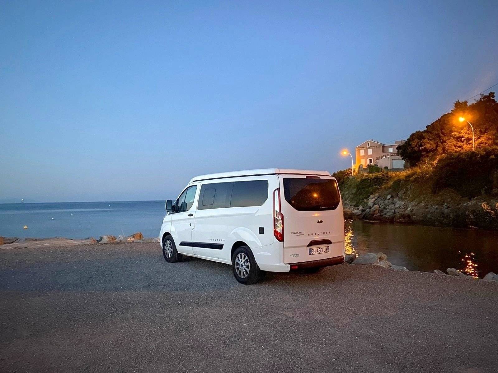 Vue arrière Ford - Yescapa