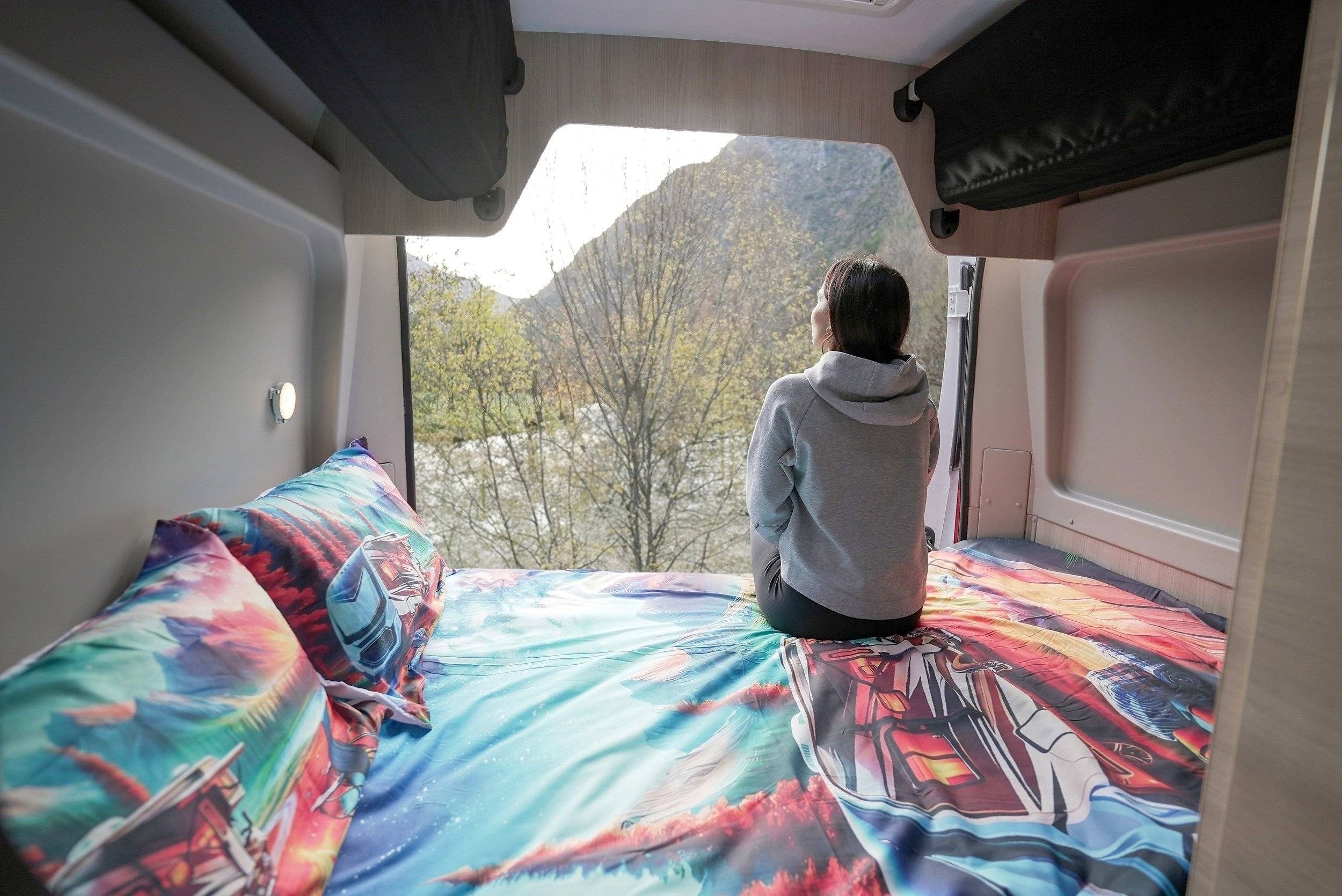 Slaapplaatsen Fiat Fiat ducato - Yescapa