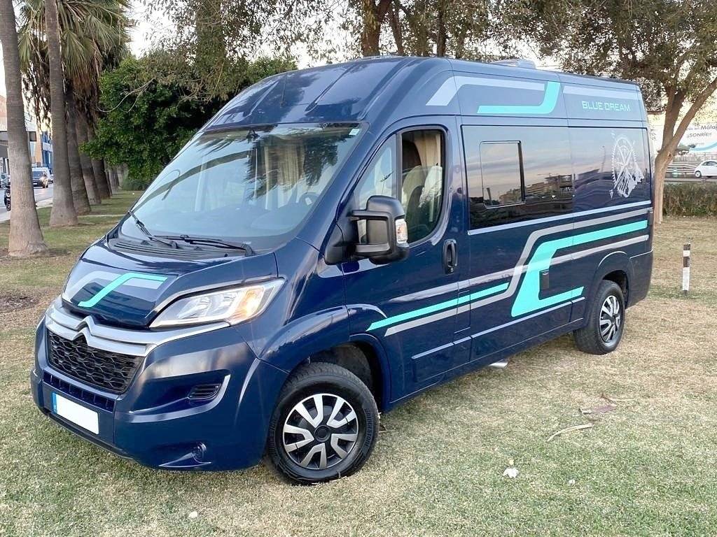 schräge Vorderansicht Citroën Citroën jumper - Yescapa