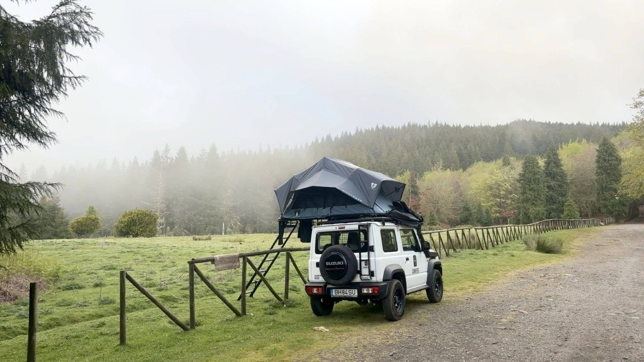 Vue arrière Suzuki JIMNY - Yescapa