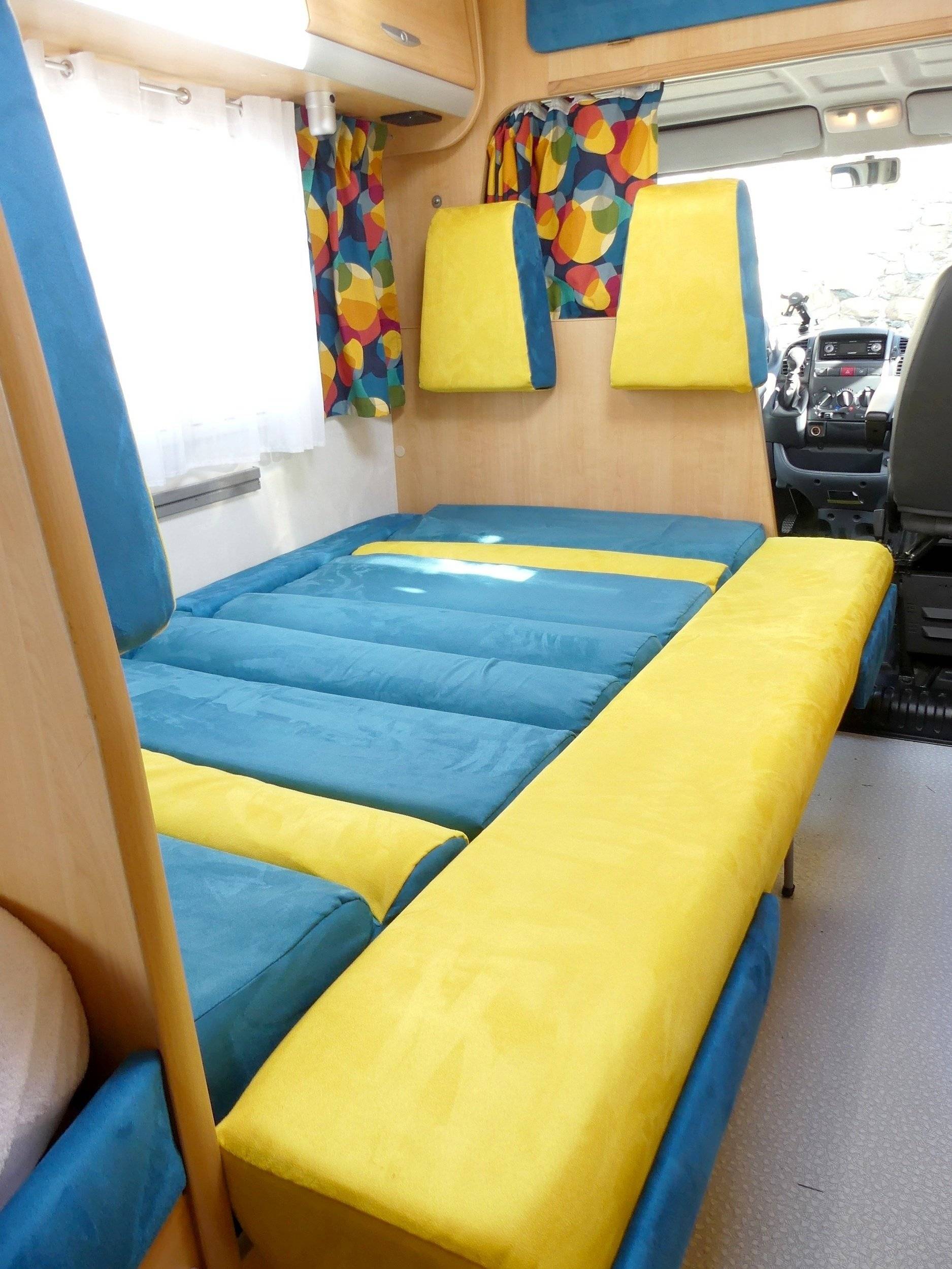 Plazas en cama Fiat FIAT DUCATO - Yescapa