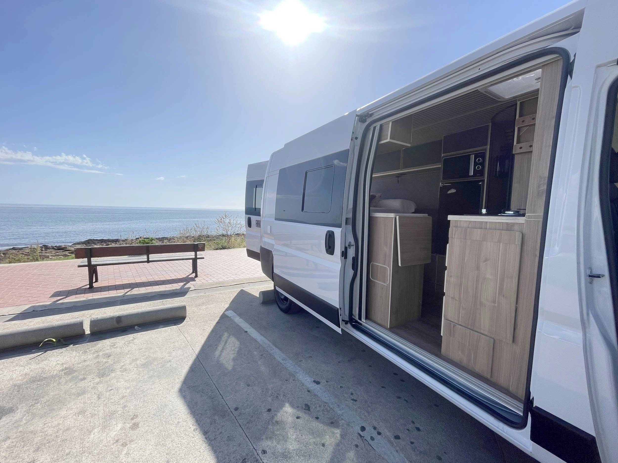 Voorkant 3/4 Fiat Ducato 3,0 l 160 ch - Yescapa