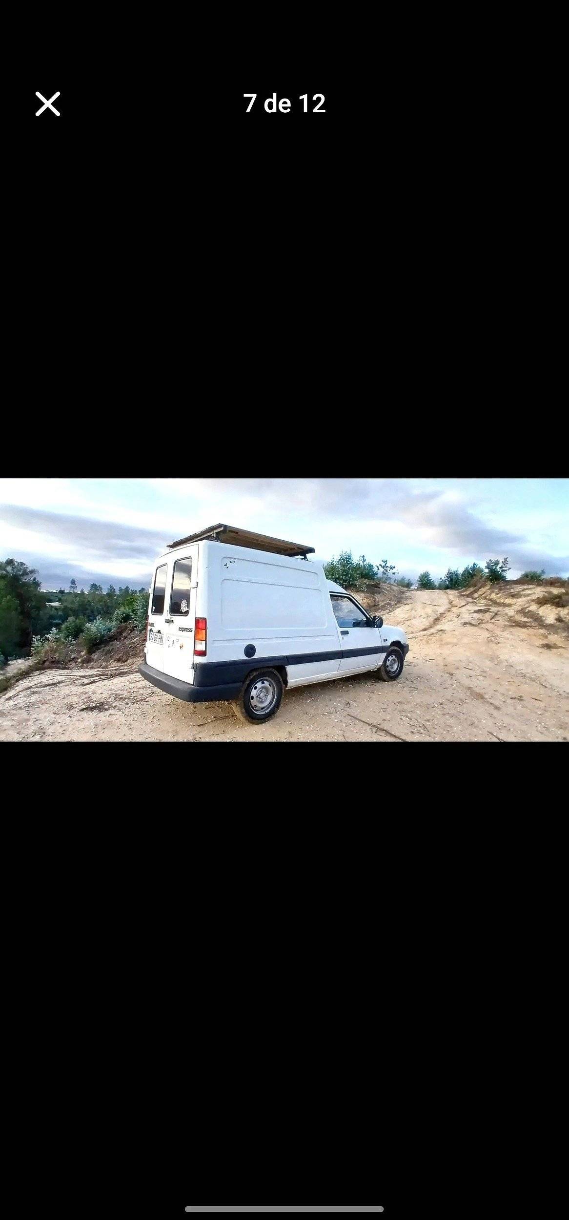 Vue arrière Renault Expression 105 ch - Yescapa