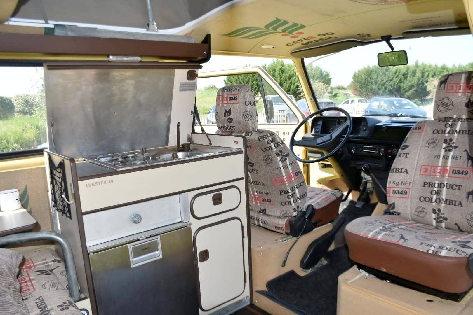 Kitchen Volkswagen Combi T3 - Yescapa