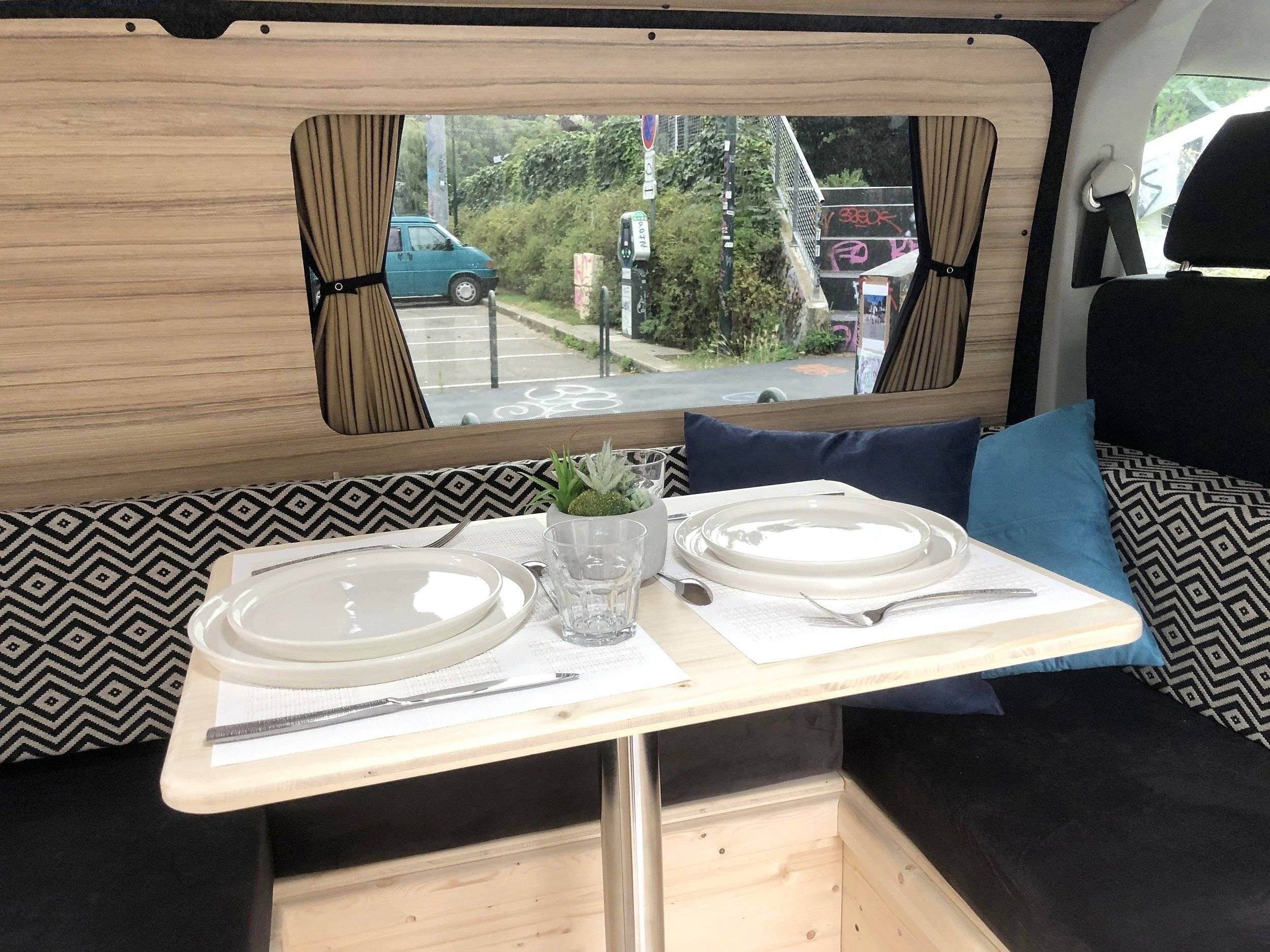 Campervans Montblanc Aiguille verte